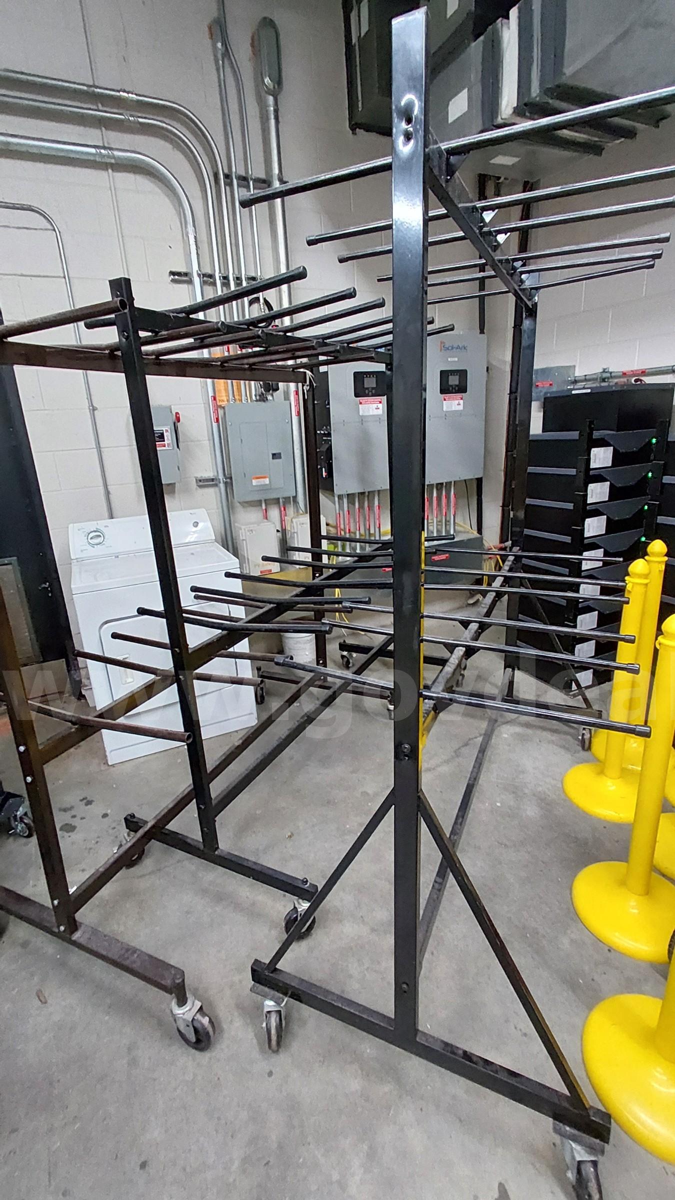 Chair Racks (3)   Government Surplus Auction - Photo #2