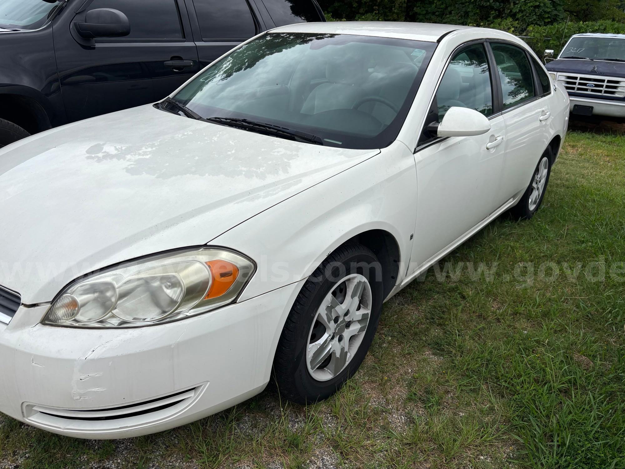 2008 Chevrolet Impala Chevrolet Impala Government Surplus Auction - Photo #3