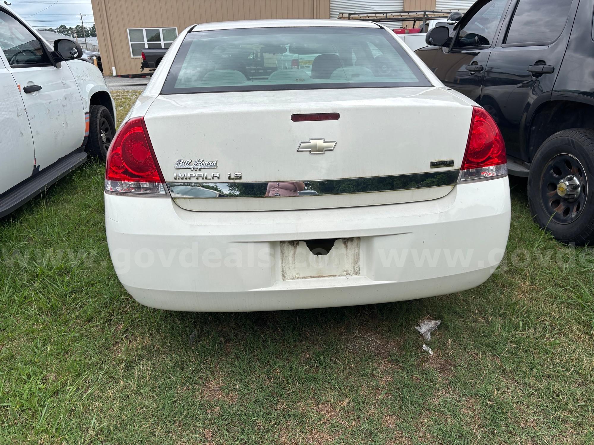 2008 Chevrolet Impala Chevrolet Impala Government Surplus Auction - Photo #4