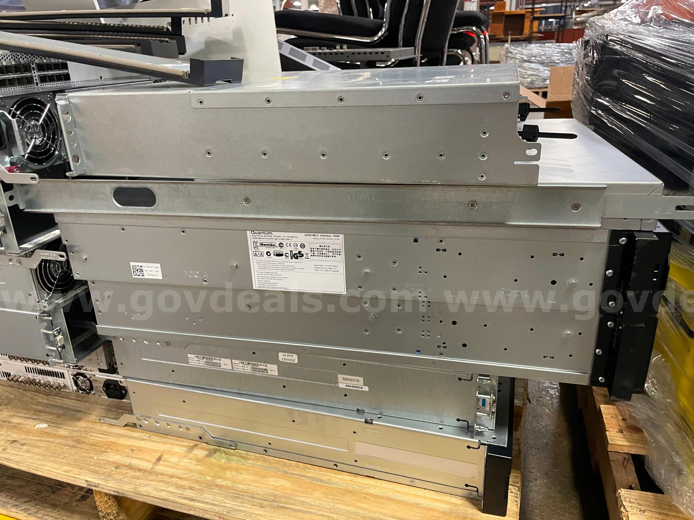 Lot of Rack Equipment, Audio Related, and Apple iMac 27 Inch Apple  Government Surplus Auction - Photo #2