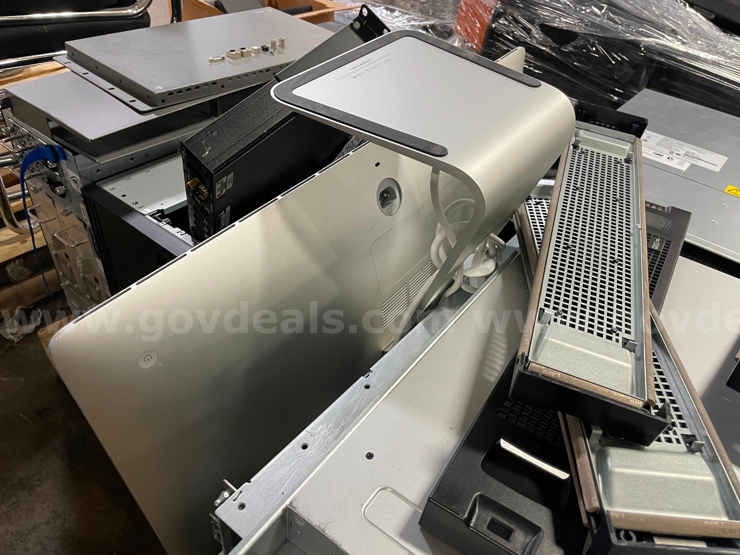 Lot of Rack Equipment, Audio Related, and Apple iMac 27 Inch Apple  Government Surplus Auction - Photo #4