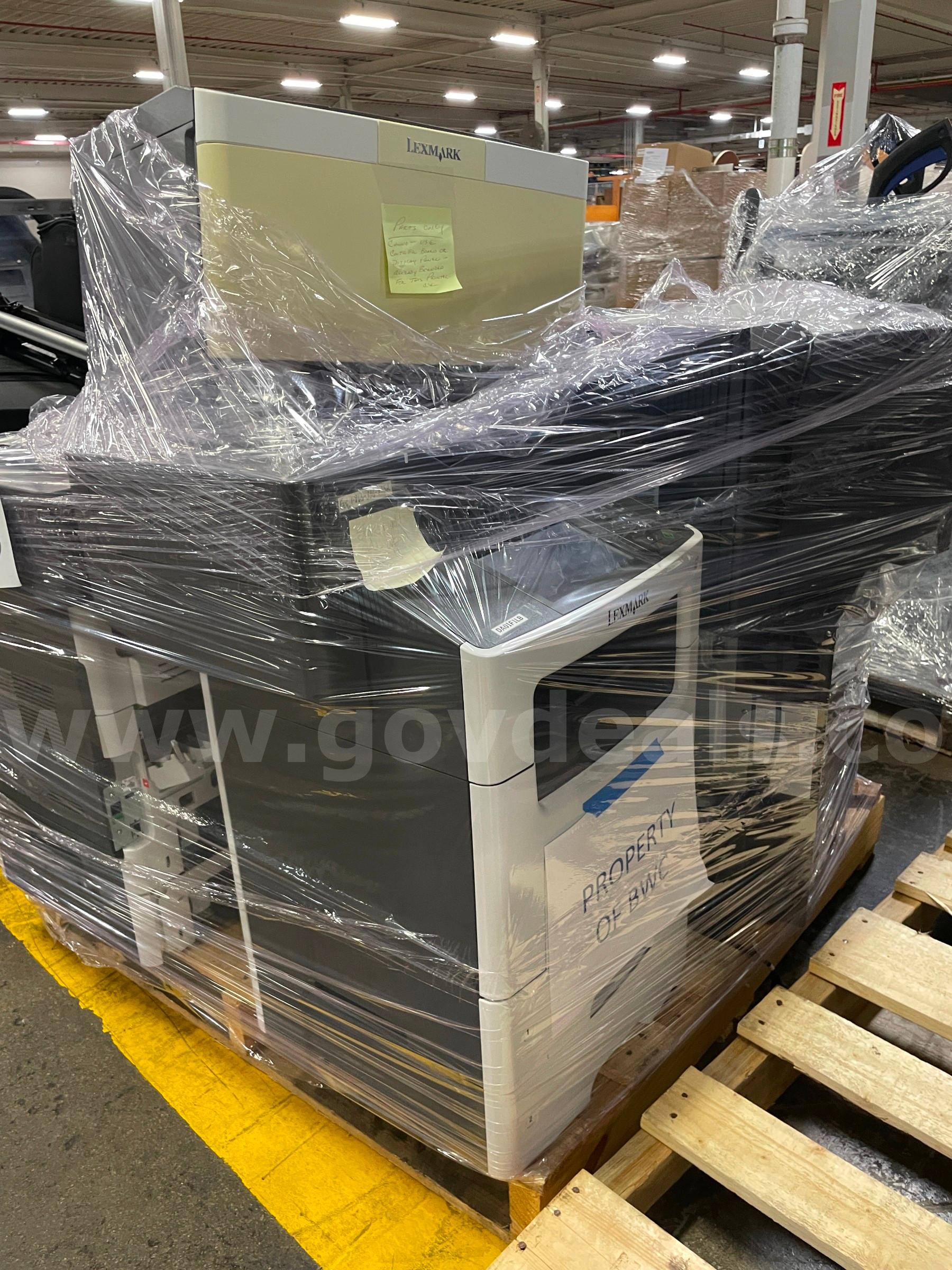 Lot of Lexmark Printers and (1) HP HP  Government Surplus Auction - Photo #3