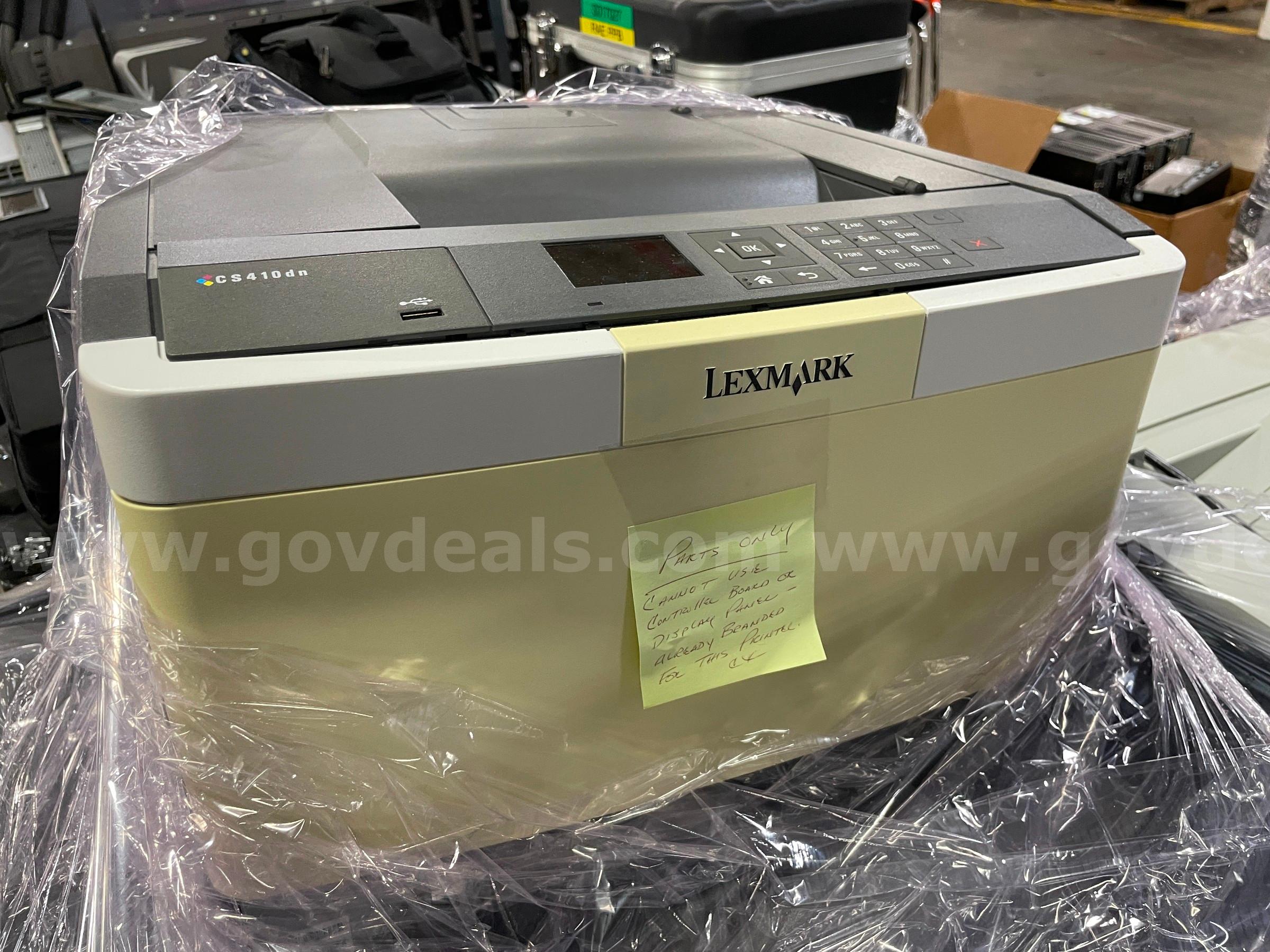 Lot of Lexmark Printers and (1) HP HP  Government Surplus Auction - Photo #5