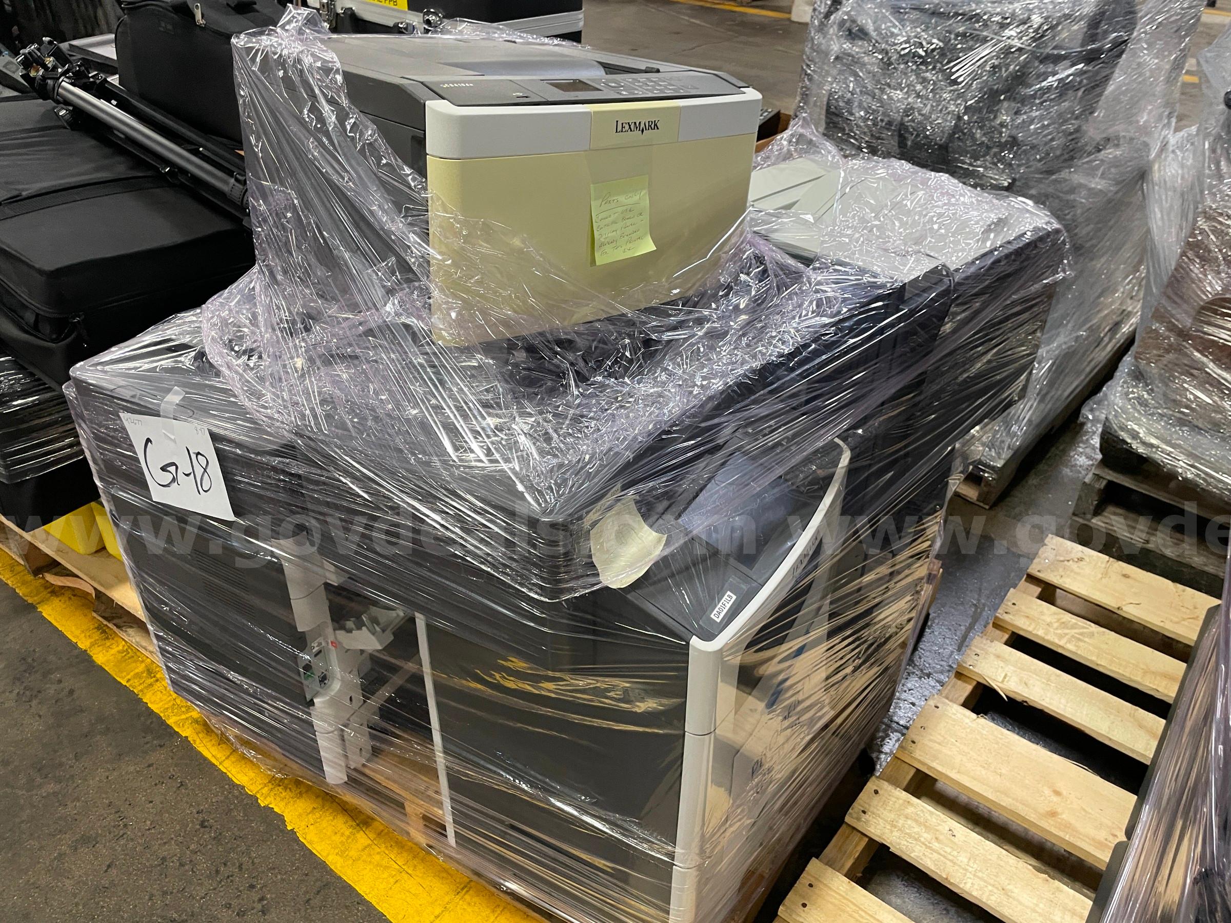 Lot of Lexmark Printers and (1) HP HP  Government Surplus Auction - Photo #6