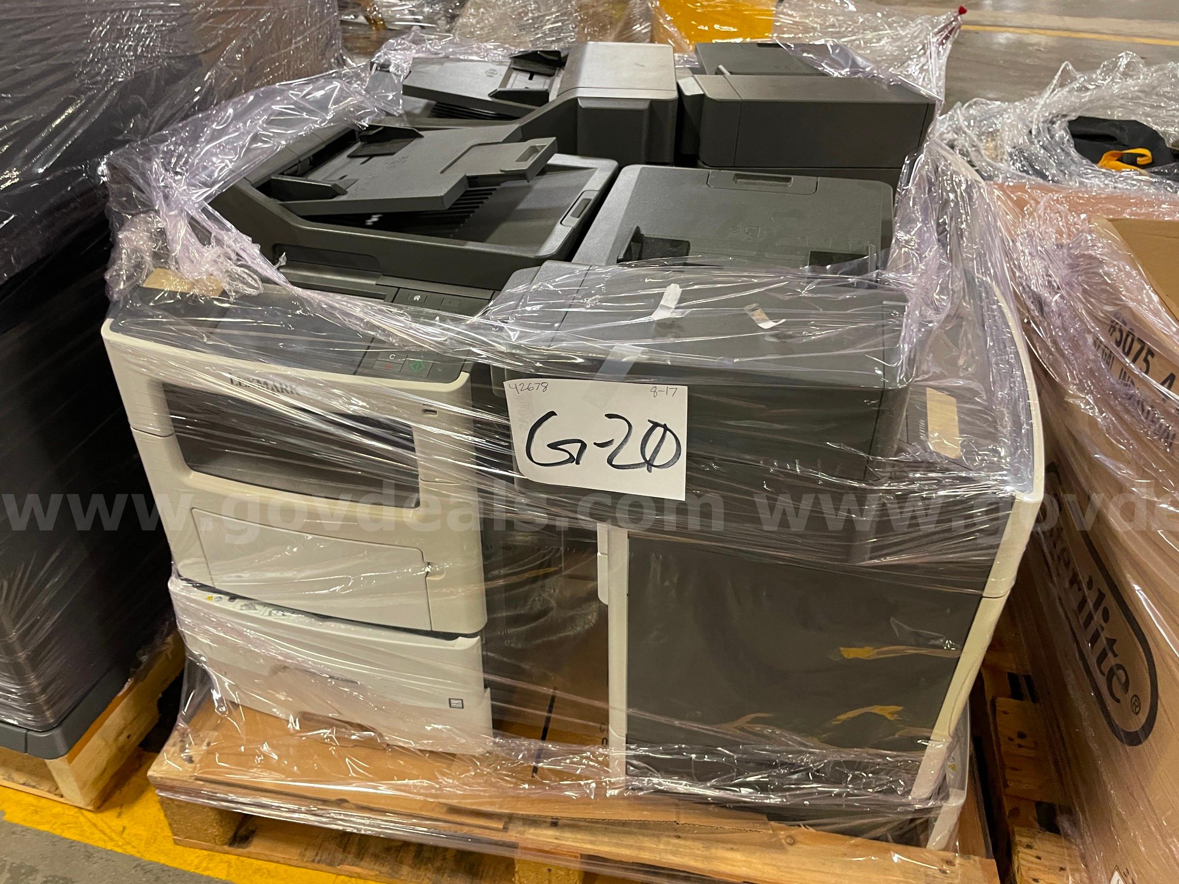 Lot of Lexmark MX611 Printers  MX611 Government Surplus Auction - Photo #6