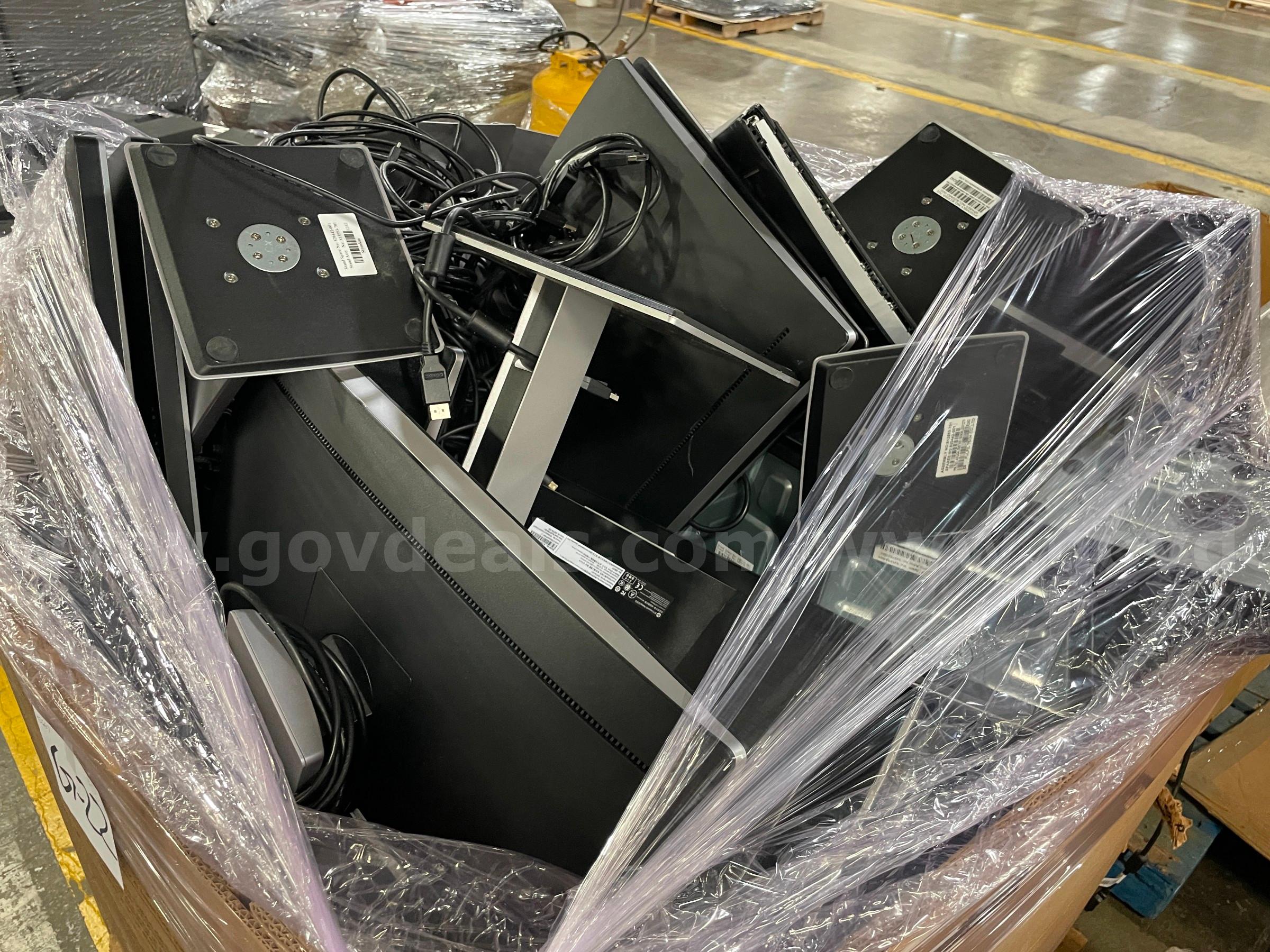 Lot of Various HP PC Monitors HP  Government Surplus Auction - Photo #3