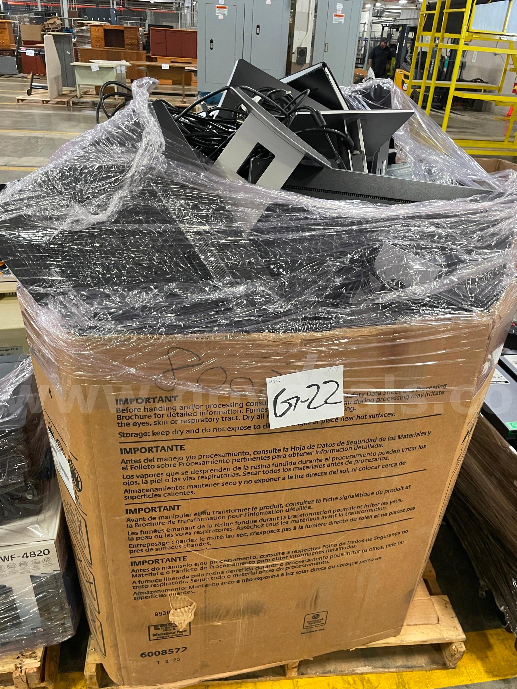 Lot of Various HP PC Monitors HP  Government Surplus Auction - Photo #5