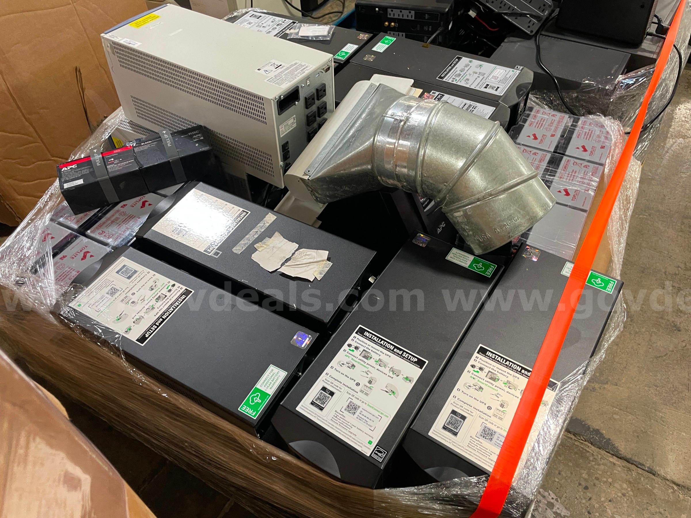 Lot of Battery Backups   Government Surplus Auction - Photo #3