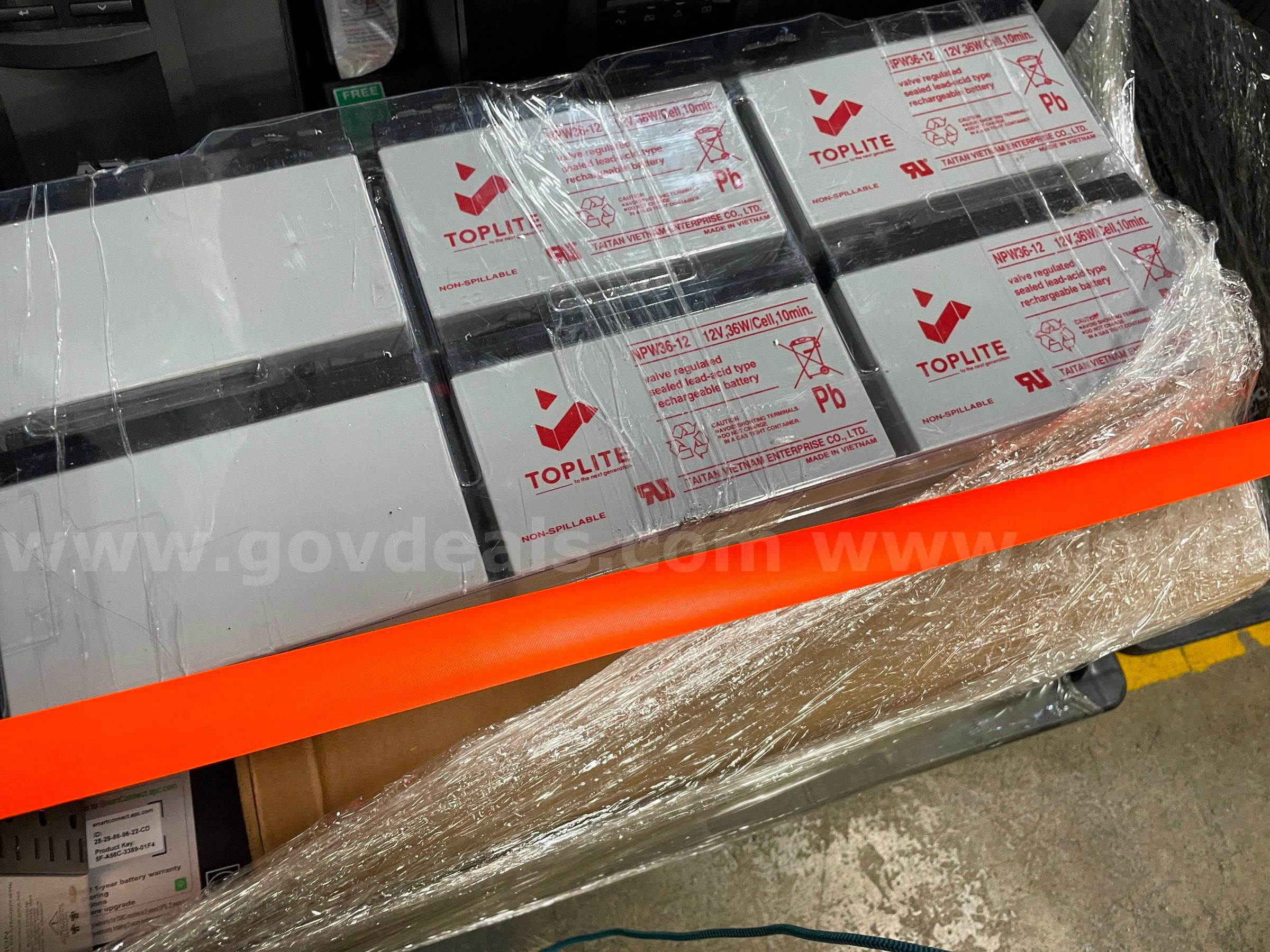 Lot of Battery Backups   Government Surplus Auction - Photo #5