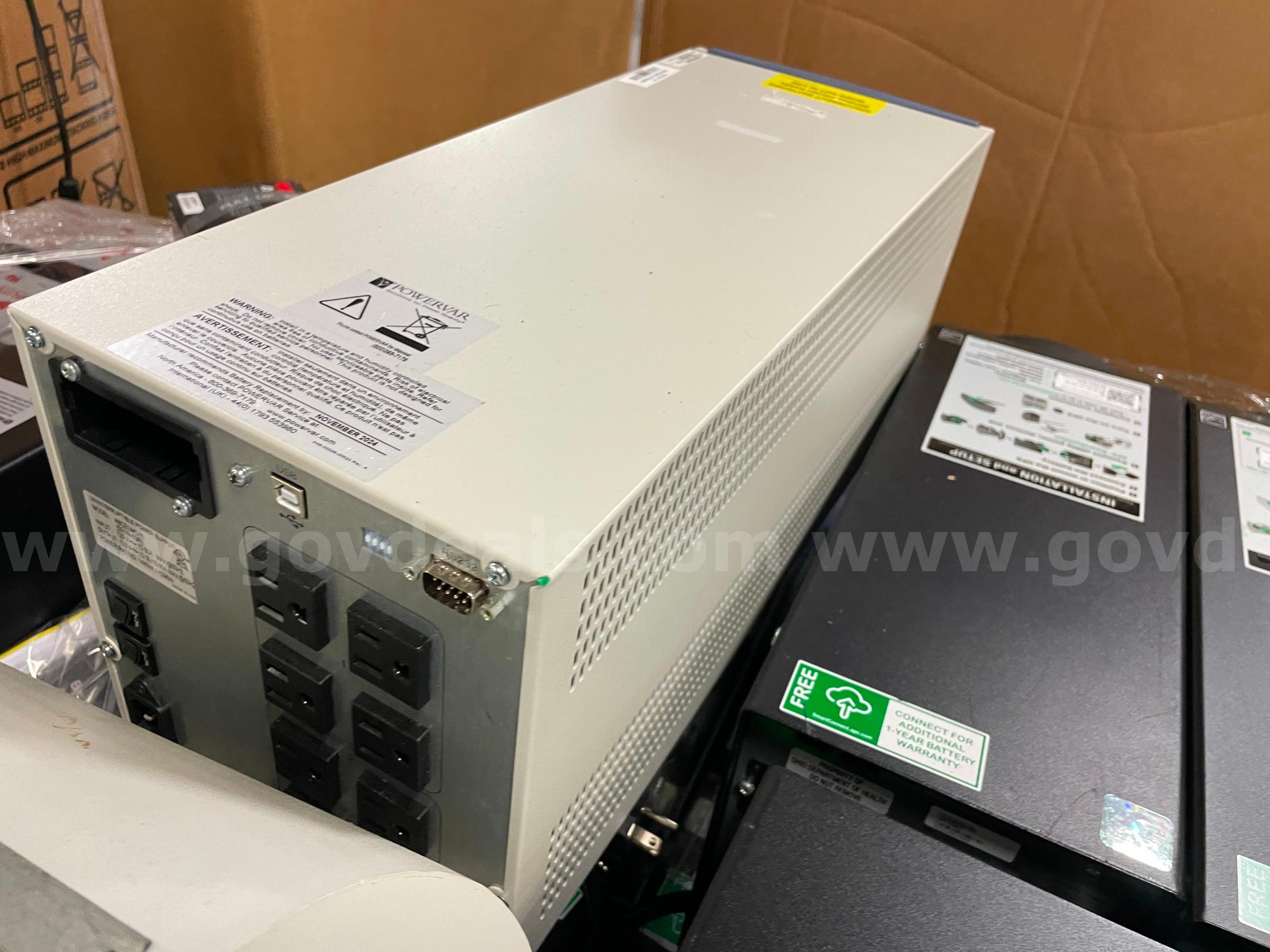Lot of Battery Backups   Government Surplus Auction - Photo #6