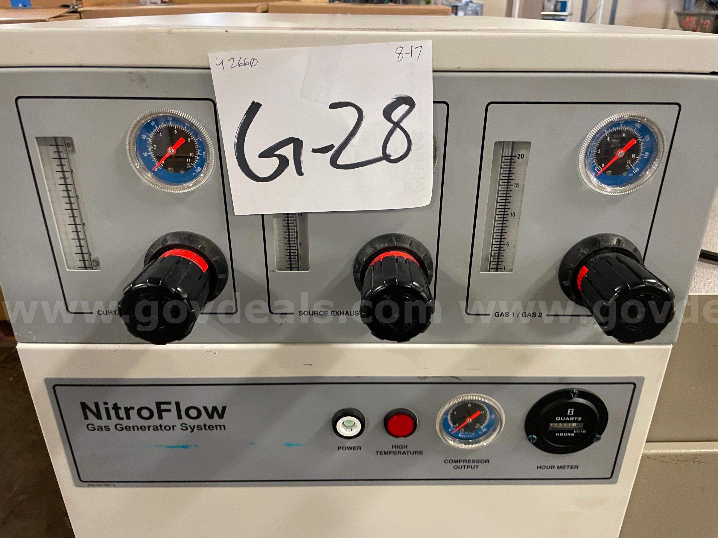 Parker NitroFlow Gas Generator System   Government Surplus Auction - Photo #2