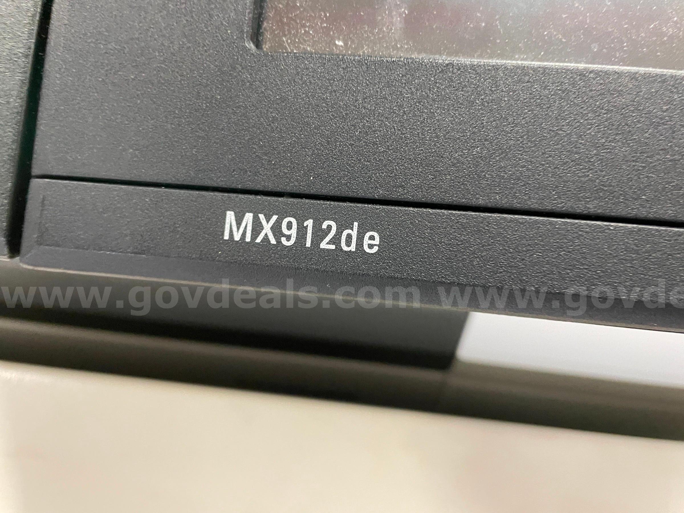 Lexmark MX912 Printer  MX912 Government Surplus Auction - Photo #4