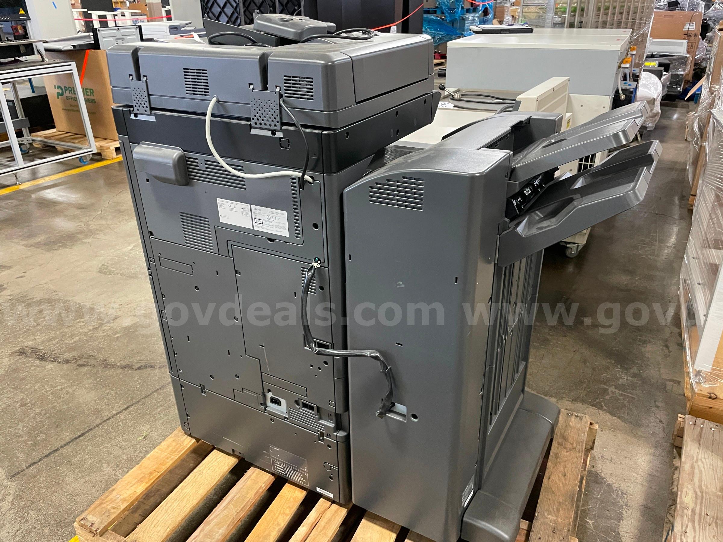 Lexmark MX912 Printer  MX912 Government Surplus Auction - Photo #6