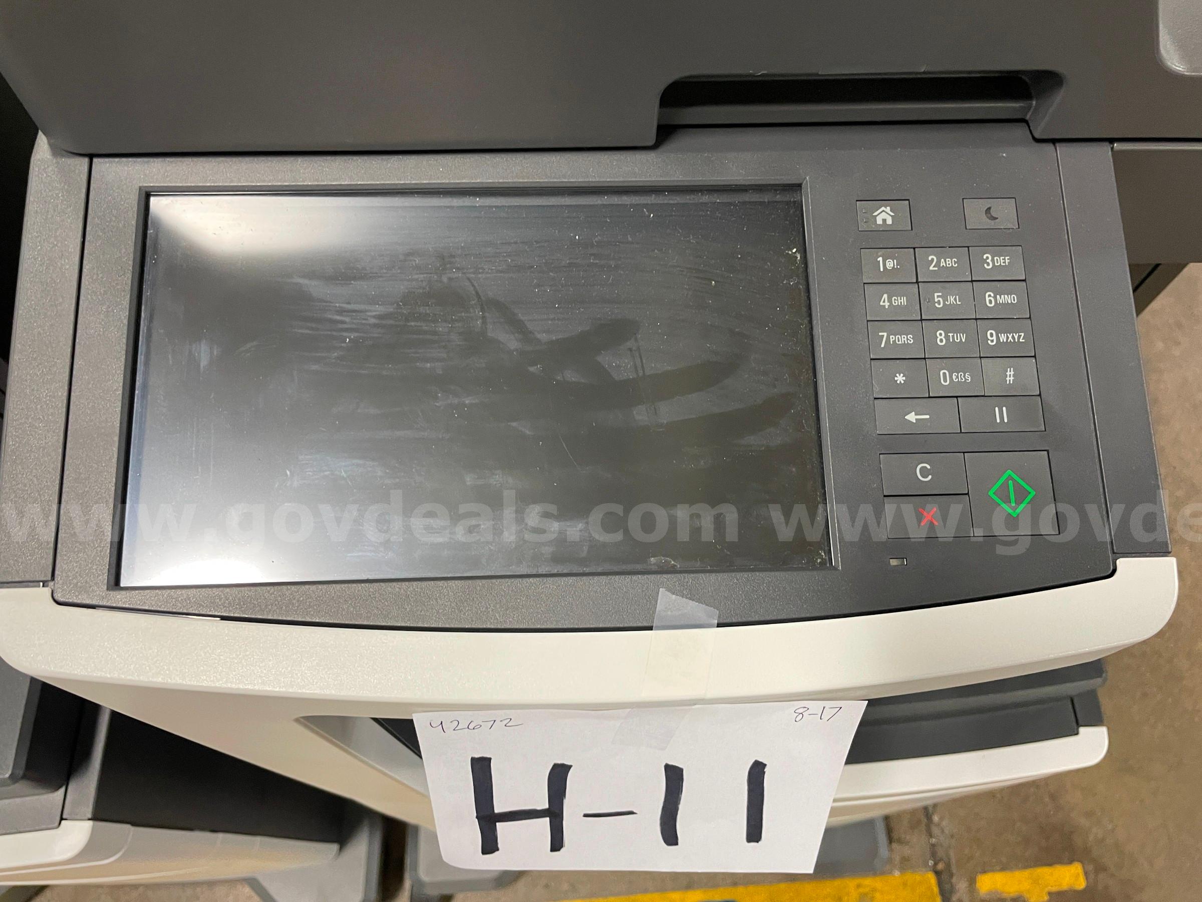 Lexmark MX811 Printer  MX811 Government Surplus Auction - Photo #5