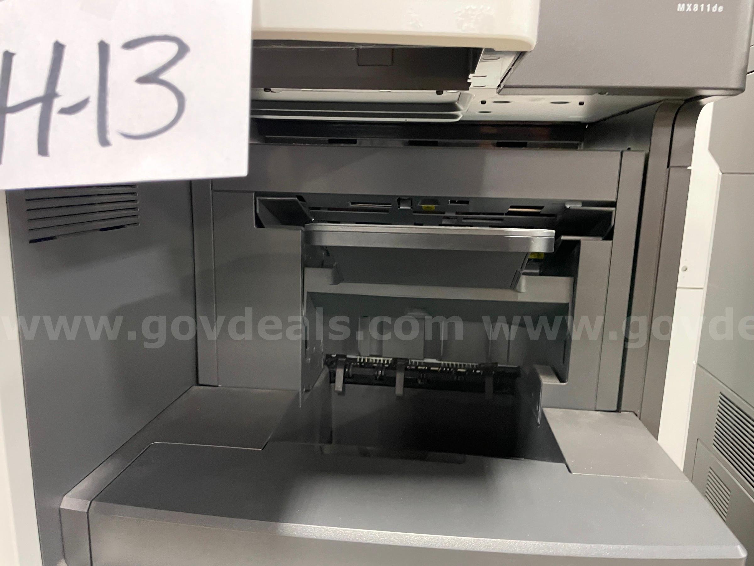 Lexmark MX811 Printer  MX811 Government Surplus Auction - Photo #3