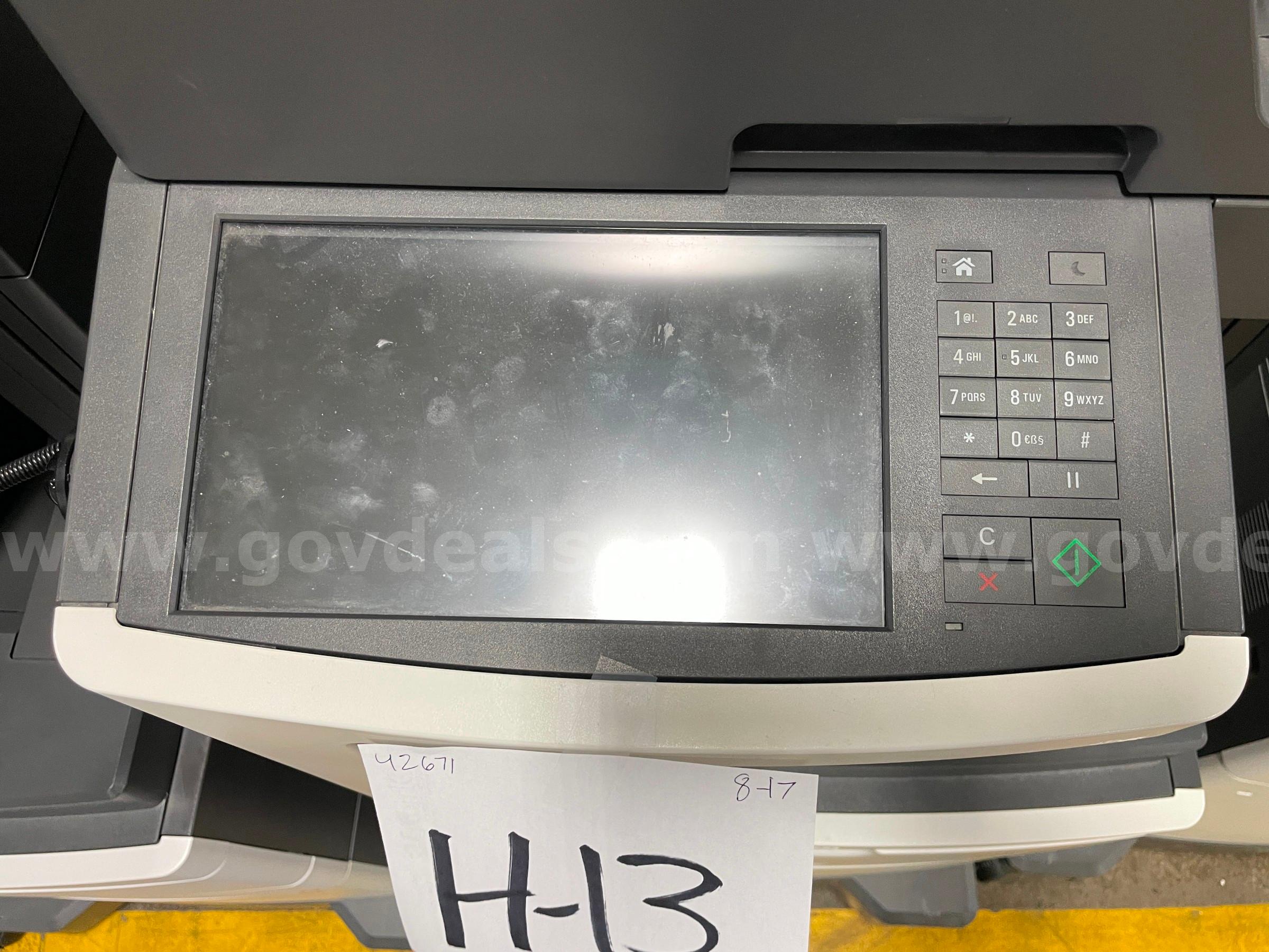 Lexmark MX811 Printer  MX811 Government Surplus Auction - Photo #6