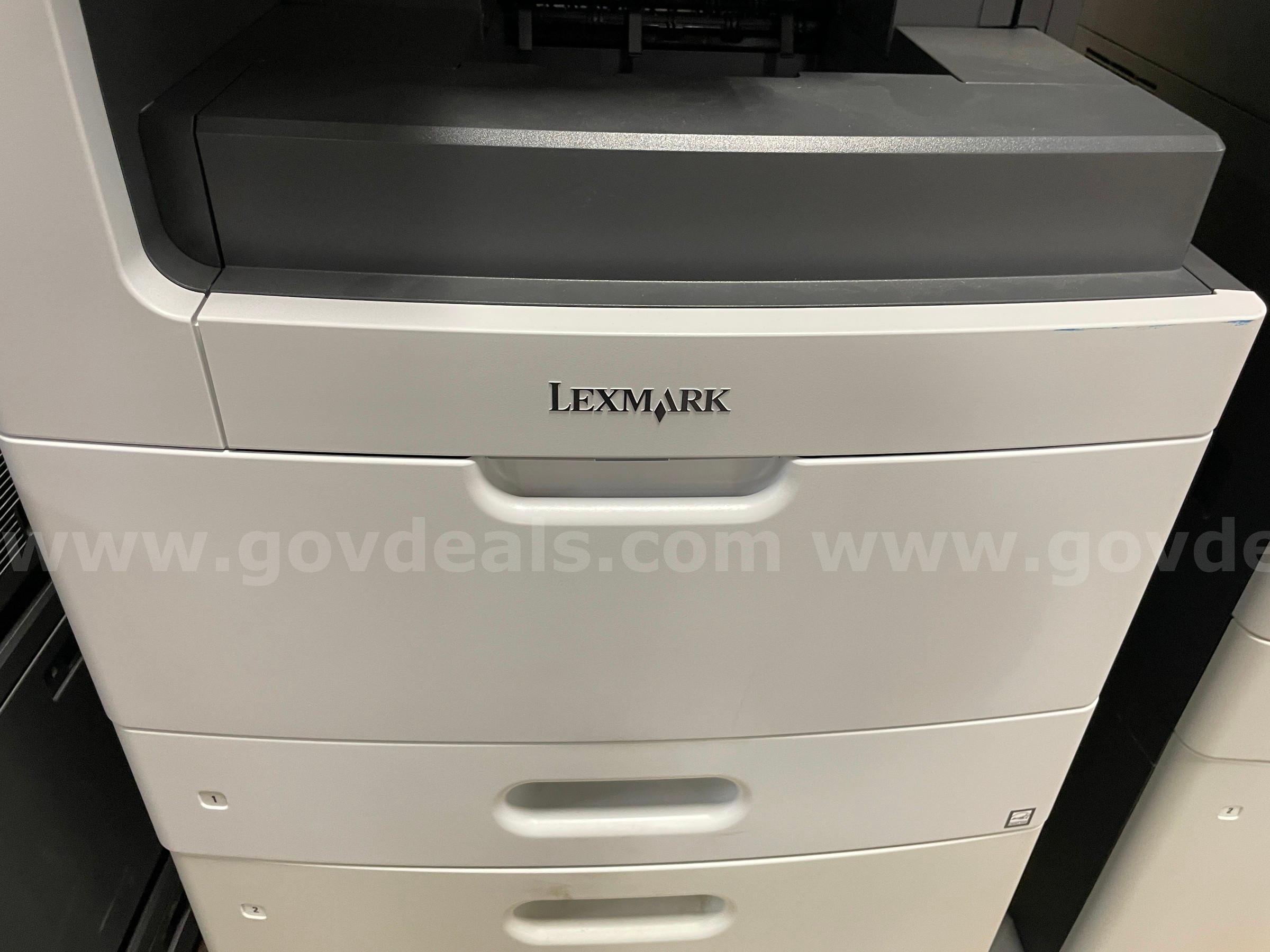 Lexmark MX811 Printer  MX811 Government Surplus Auction - Photo #2