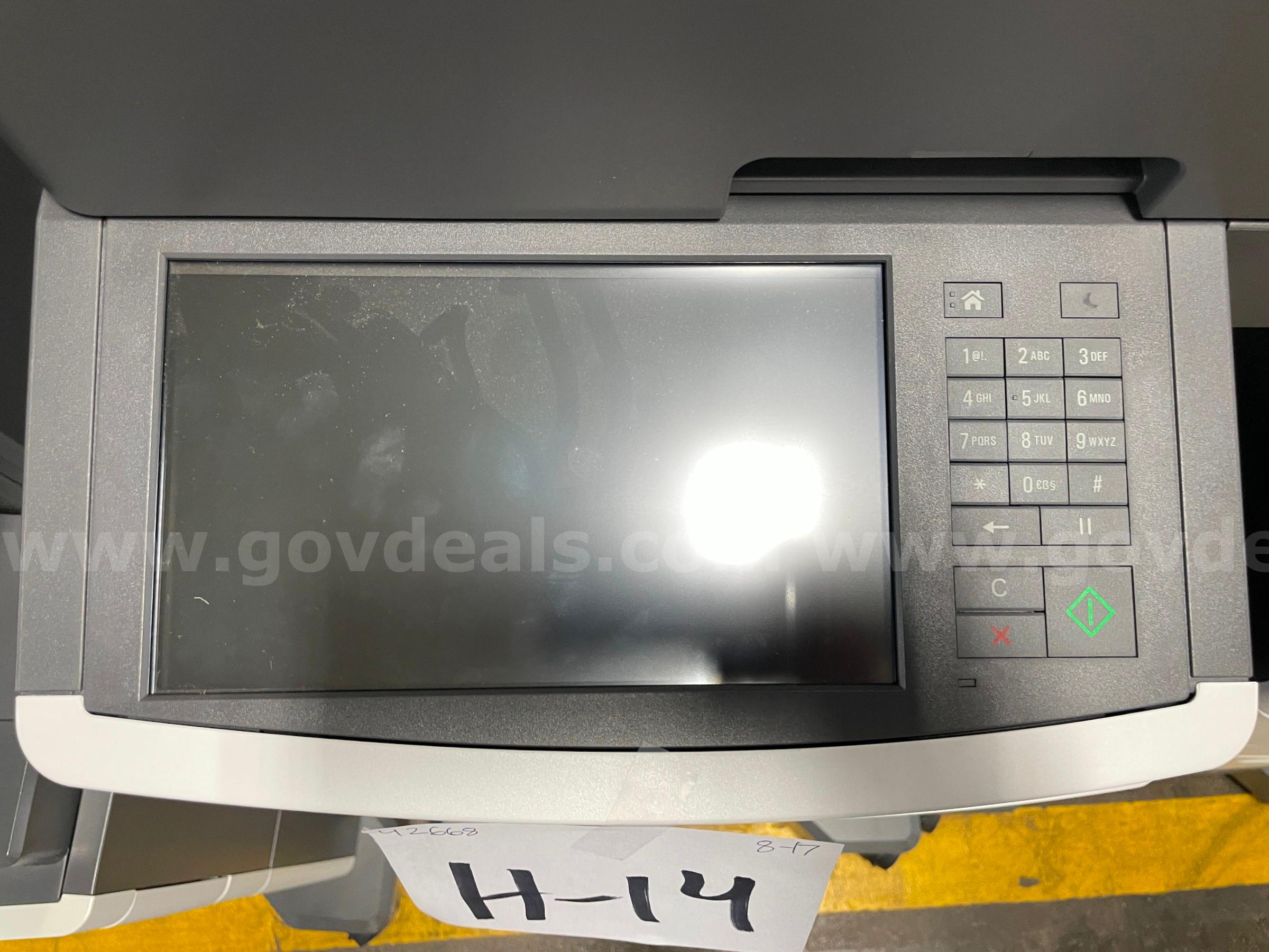 Lexmark MX811 Printer  MX811 Government Surplus Auction - Photo #5