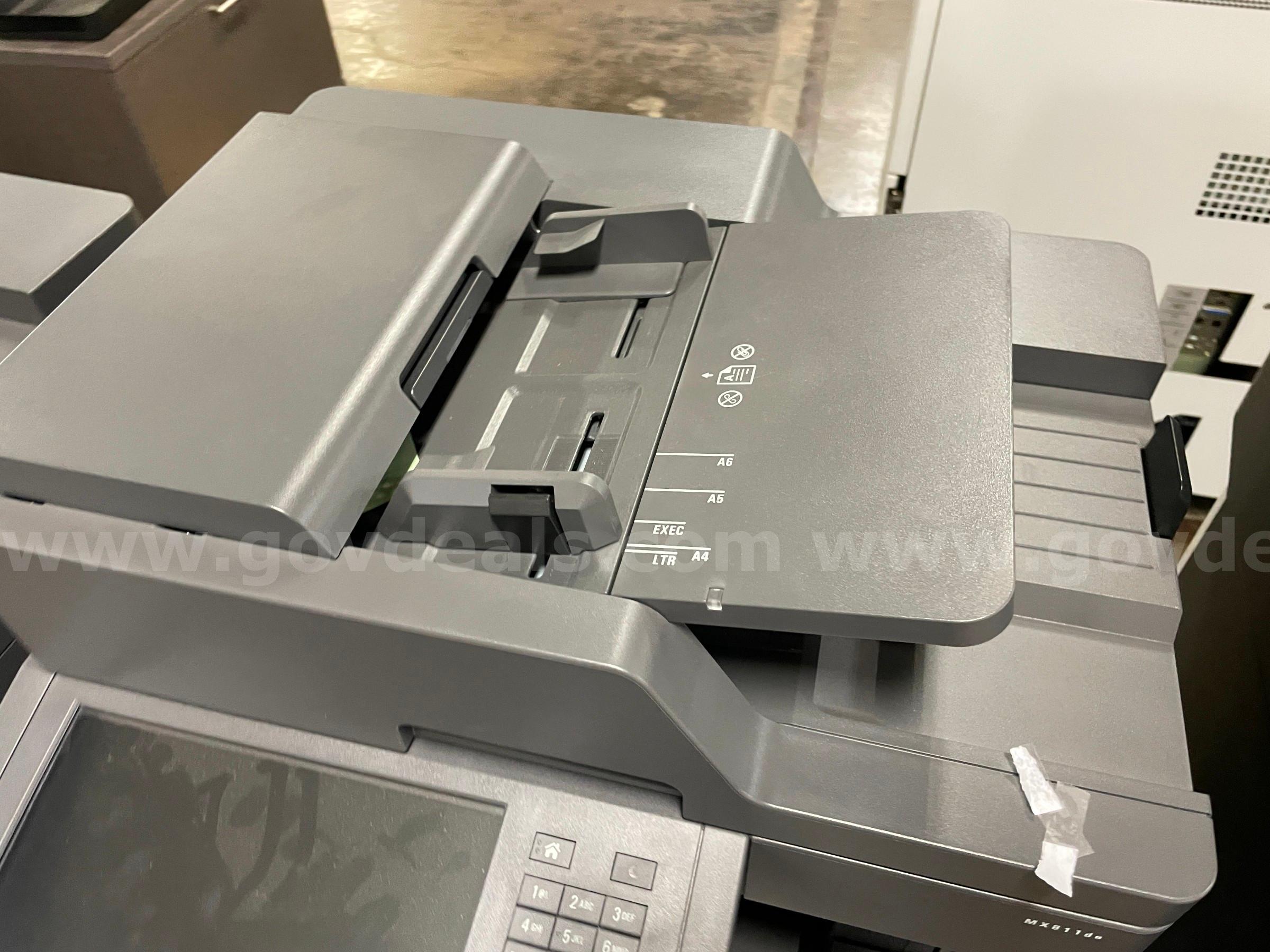 Lexmark MX811 Printer  MX811 Government Surplus Auction - Photo #6