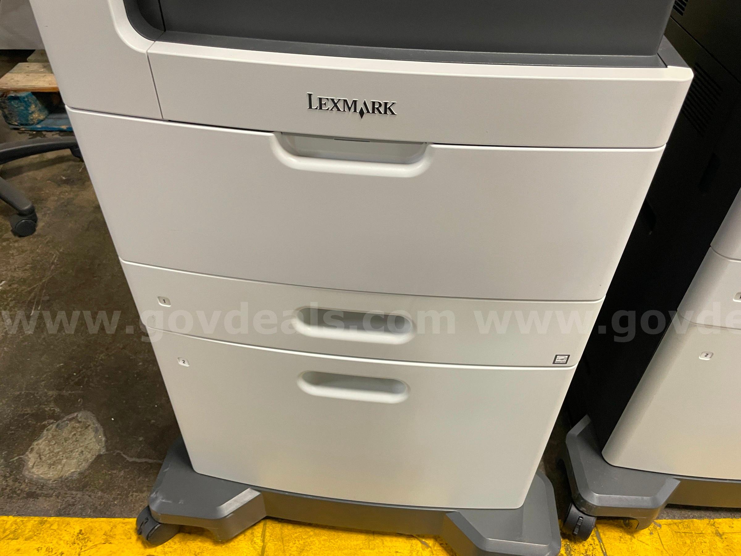 Lexmark MX811 Printer  MX811 Government Surplus Auction - Photo #2