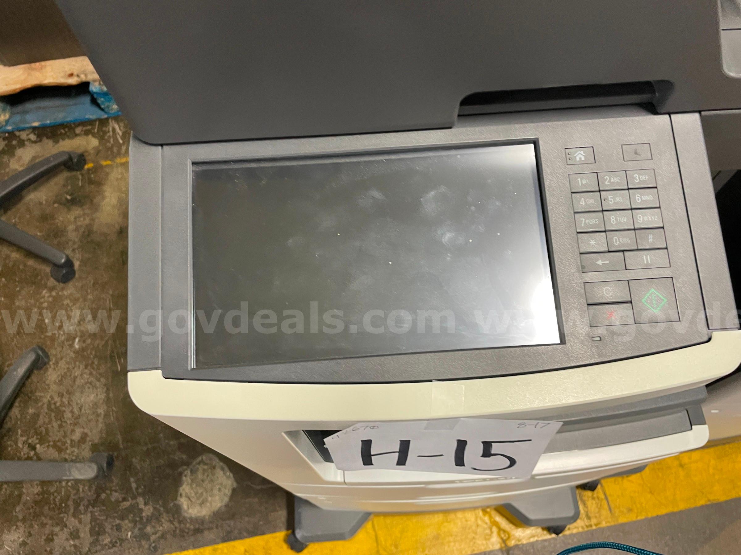 Lexmark MX811 Printer  MX811 Government Surplus Auction - Photo #6