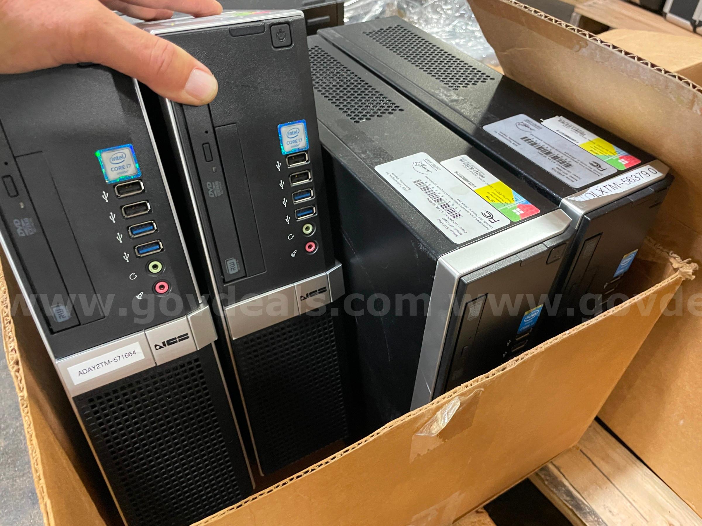Lot of Dell Desktops and Misc. Laptops Dell  Government Surplus Auction - Photo #3