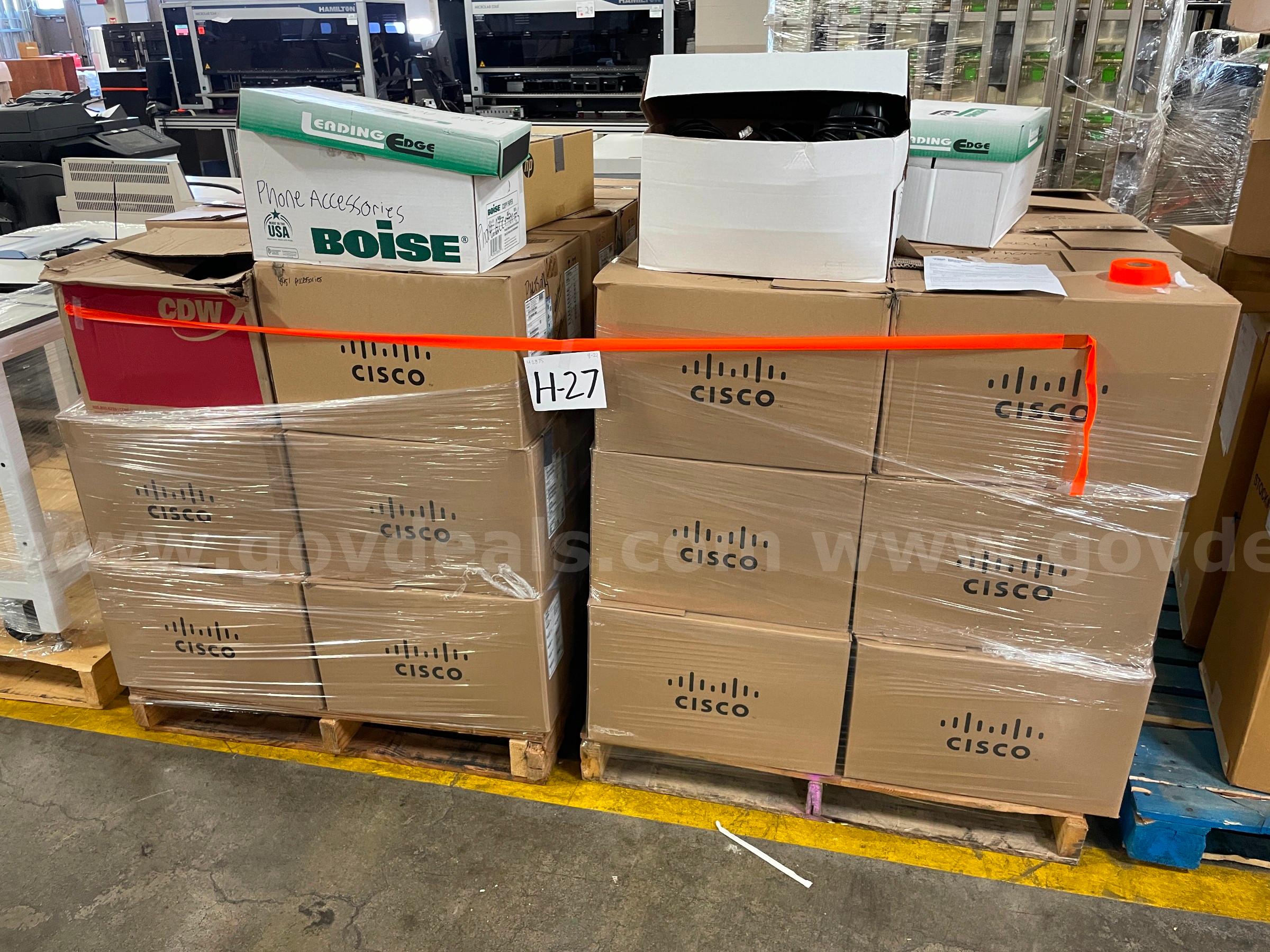 Lot of Cisco VOIP Phones Cisco  Government Surplus Auction - Photo #2