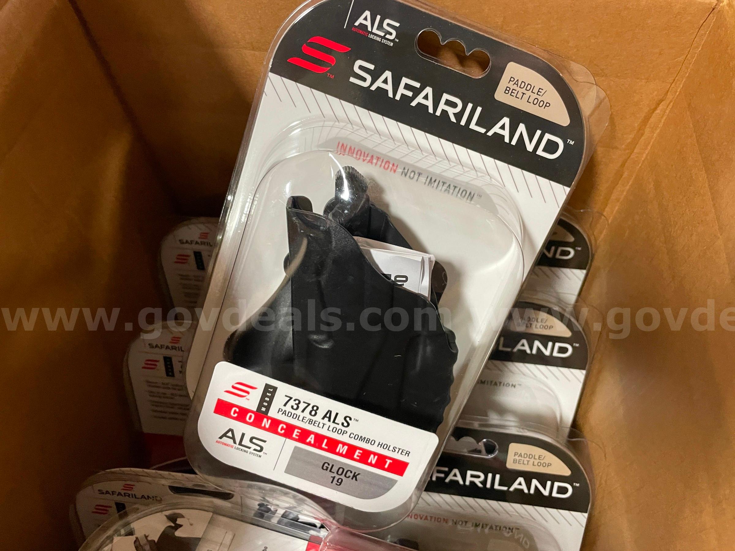 Lot of Left-Handed SafariLand 7378 Gun Holsters  7378 Government Surplus Auction - Photo #5