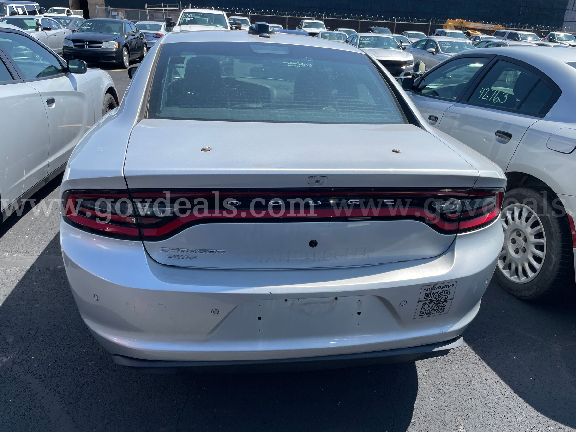 2020 Dodge Charger AWD Police Package SEDAN 4-DR 5.7L V8 Dodge Charger Government Surplus Auction - Photo #3