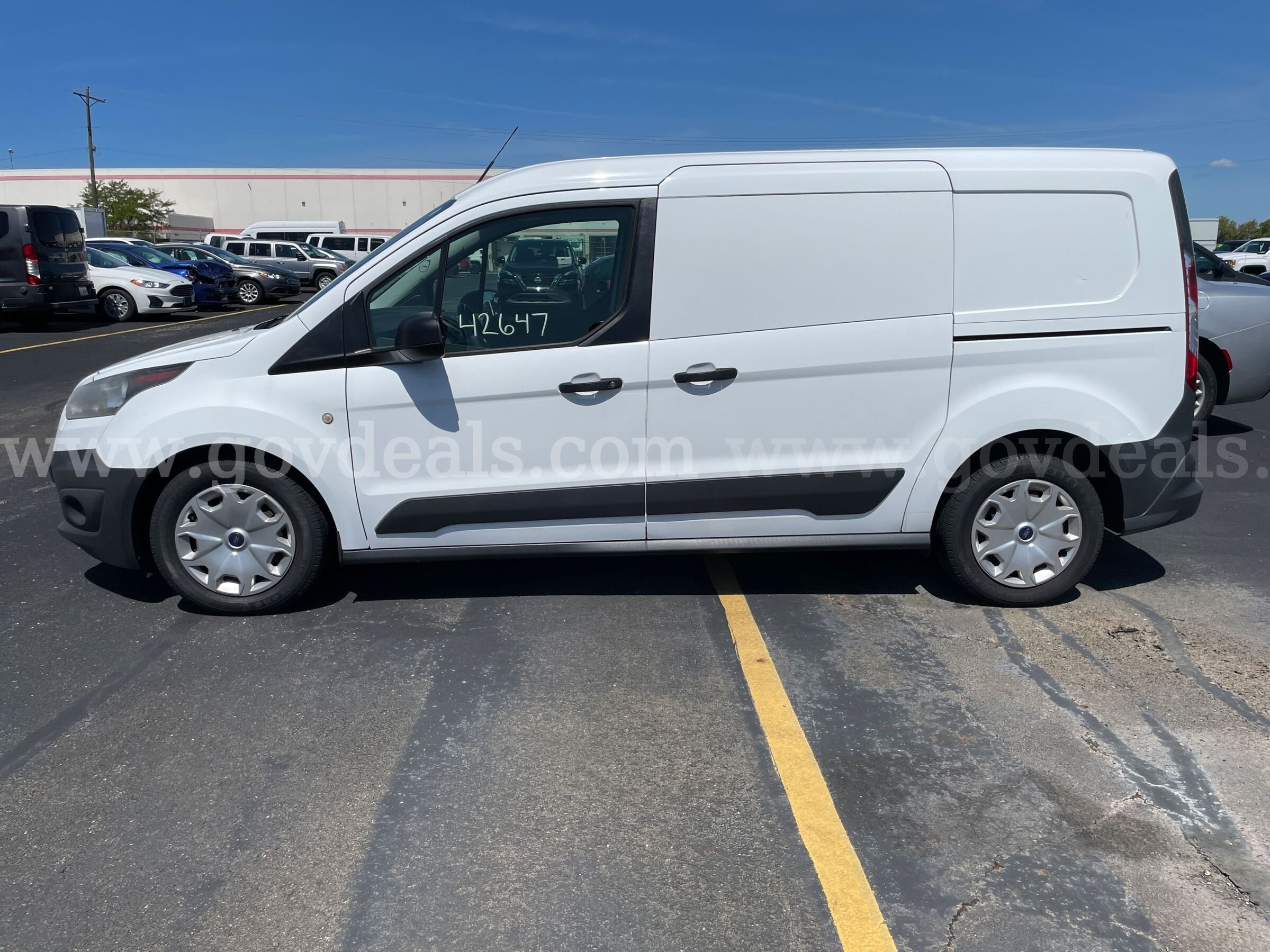 2017 Ford Transit Connect CARGO VAN 2.5L L4 Ford Transit Government Surplus Auction - Photo #2
