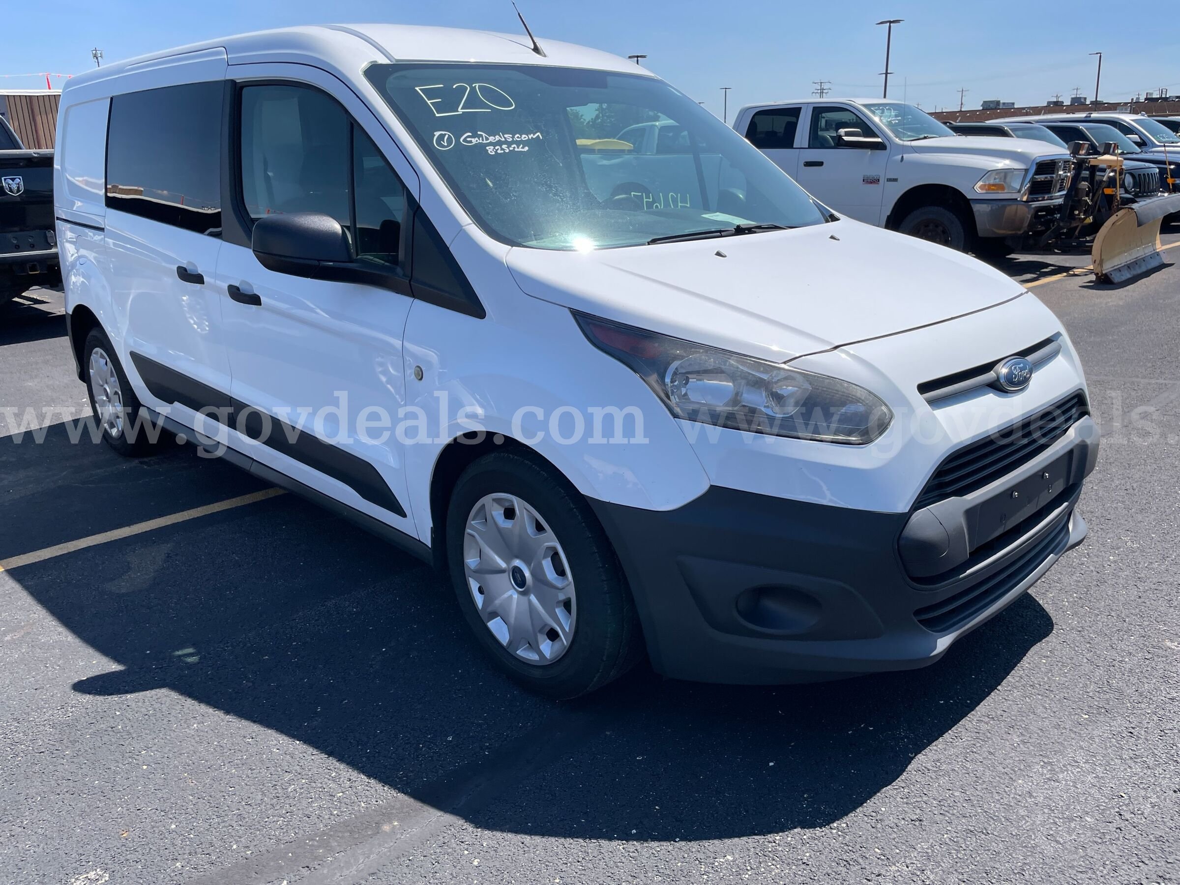 2017 Ford Transit Connect CARGO VAN 2.5L L4 Ford Transit Government Surplus Auction - Photo #6