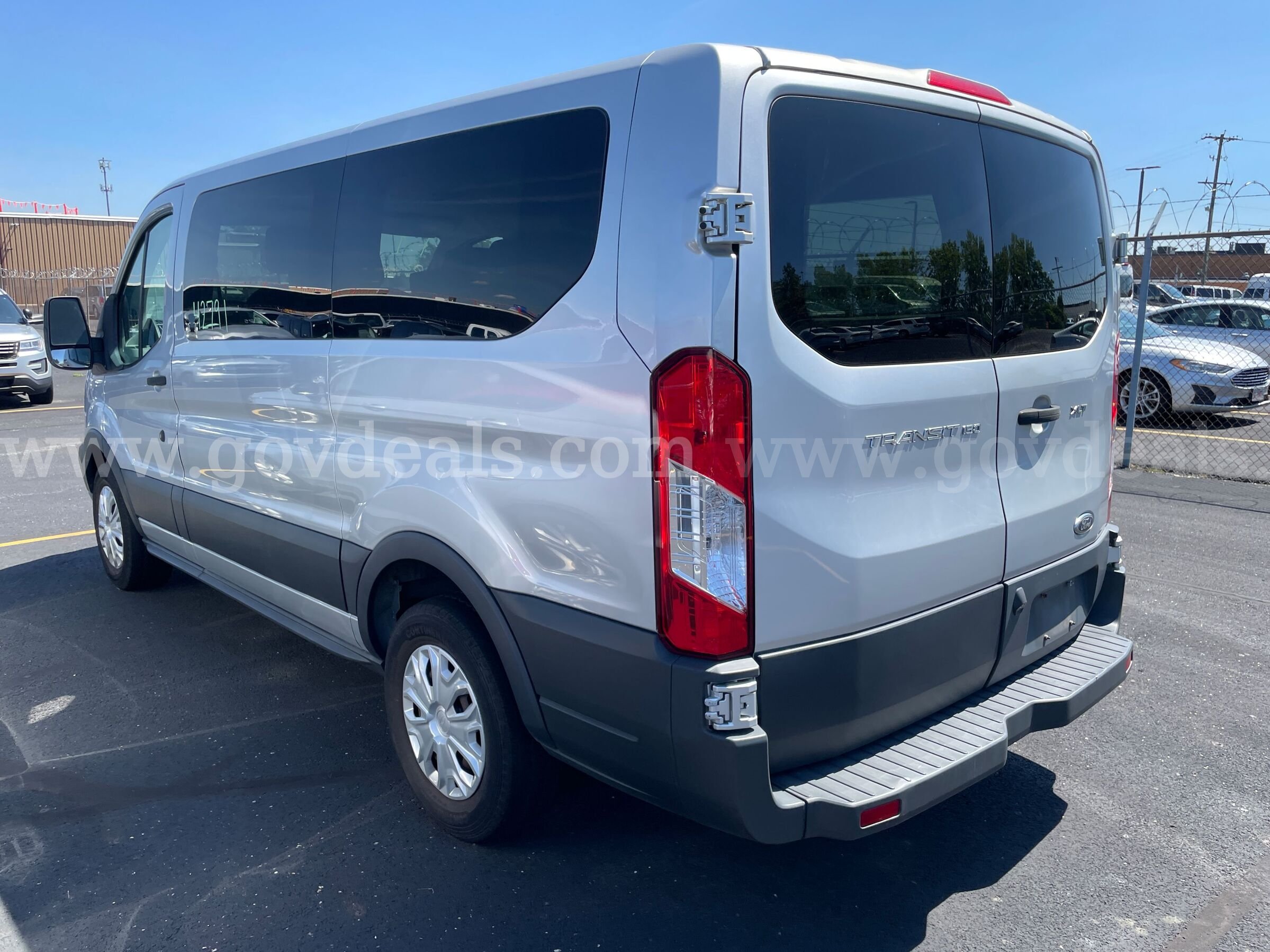 2017 Ford Transit PASSENGER VAN 3.7L V6 **LESS THAN 60k MILES!! Ford Transit Government Surplus Auction - Photo #2