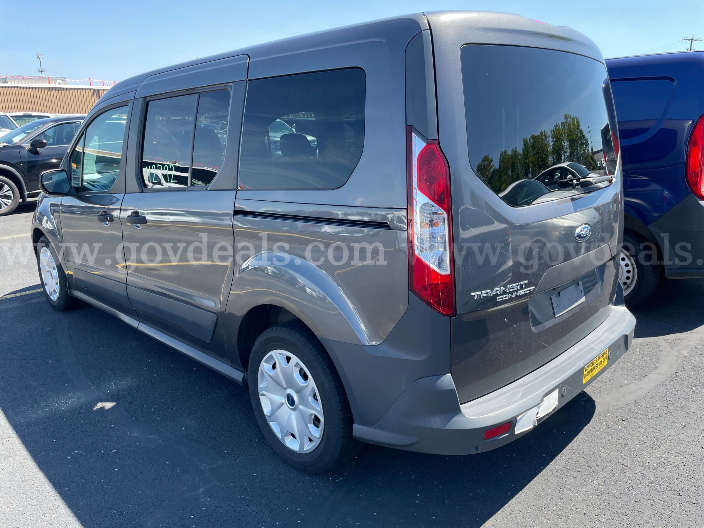 2017 Ford Transit Connect Passenger VAN 2.5L L4 **LESS THAN 70K MILES!! Ford Transit Government Surplus Auction - Photo #3