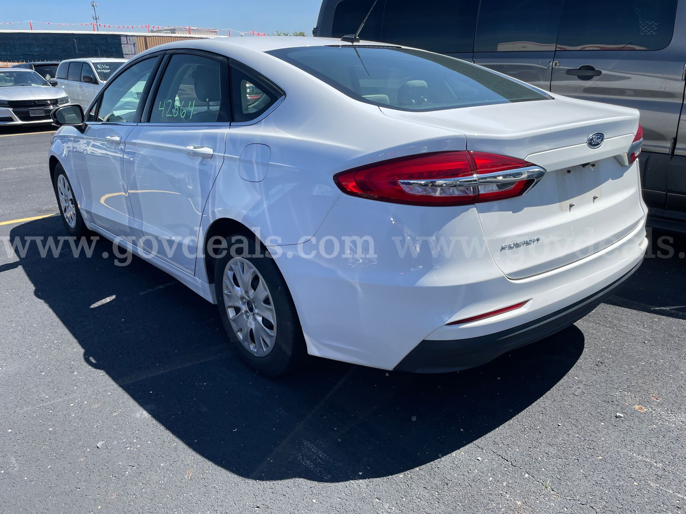 2019 Ford Fusion SEDAN 4-DR 2.5L L4 Ford Fusion Government Surplus Auction - Photo #2