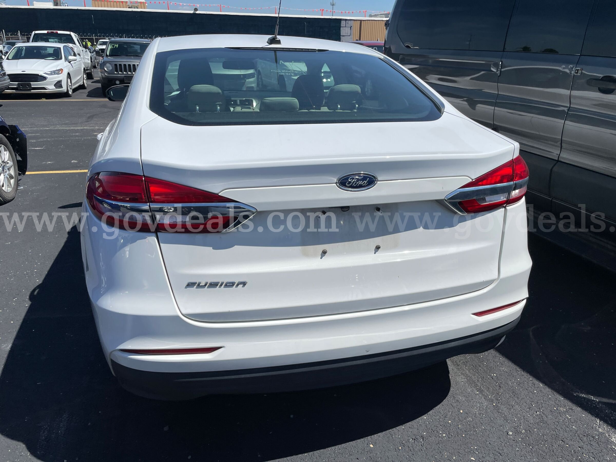 2019 Ford Fusion SEDAN 4-DR 2.5L L4 Ford Fusion Government Surplus Auction - Photo #3