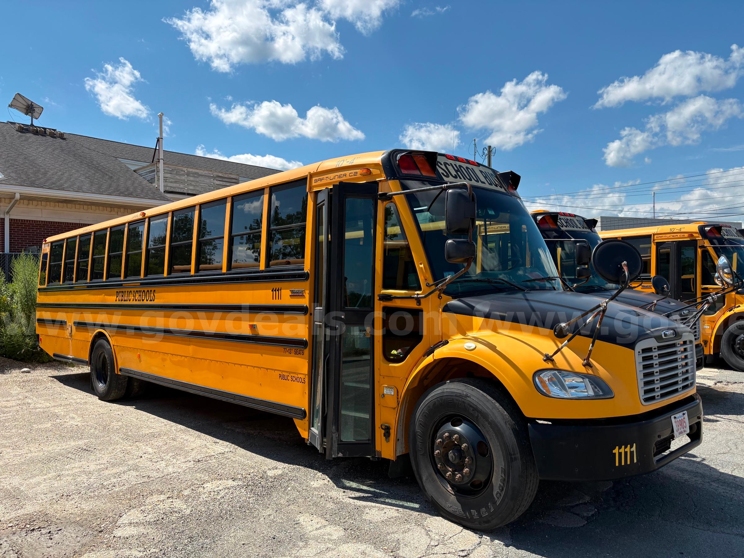 2015 Freightliner B2 School Bus Chassis