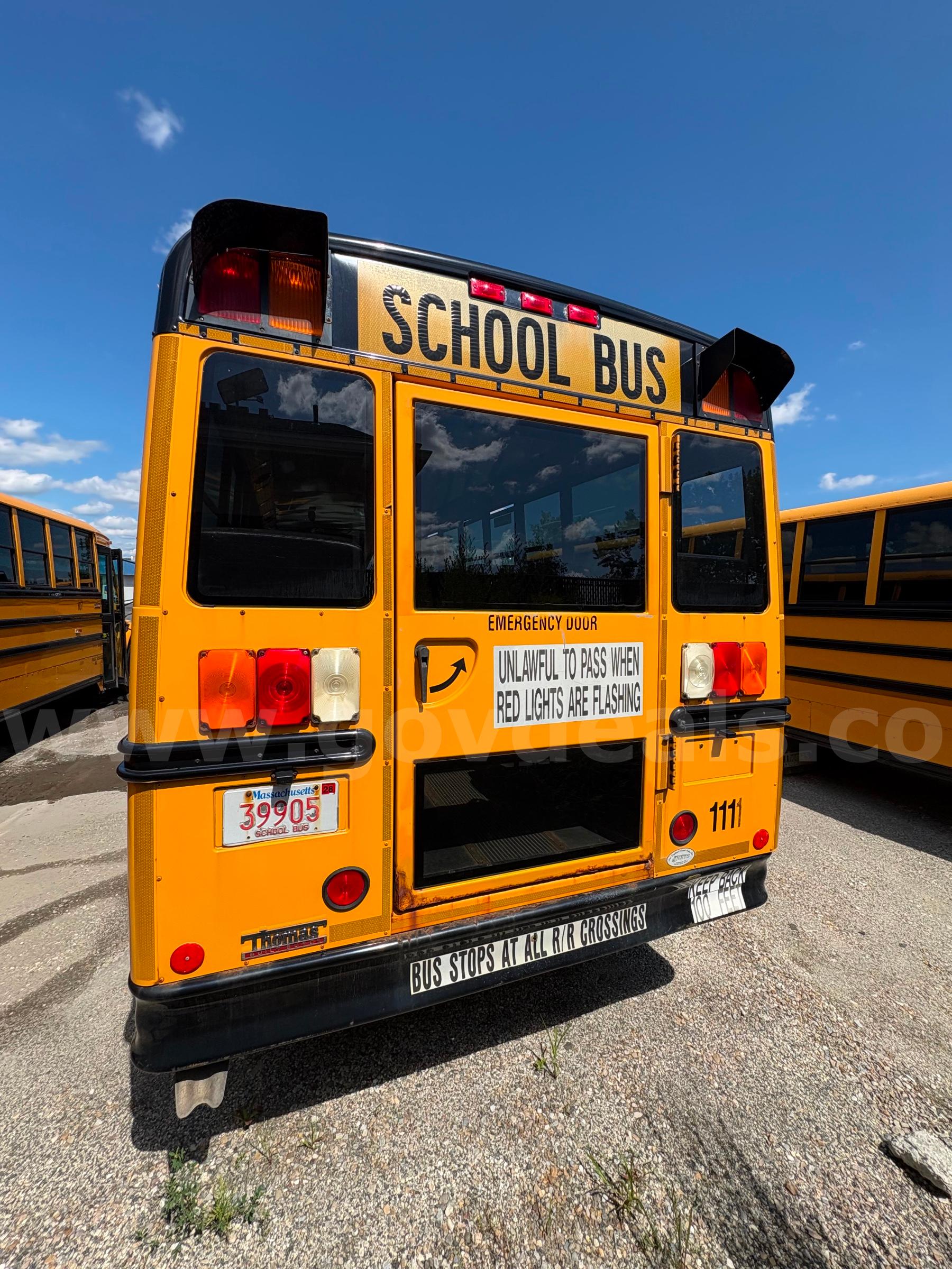 2015 Freightliner B2 School Bus Chassis Freightliner B2 Bus Chassis Government Surplus Auction - Photo #5