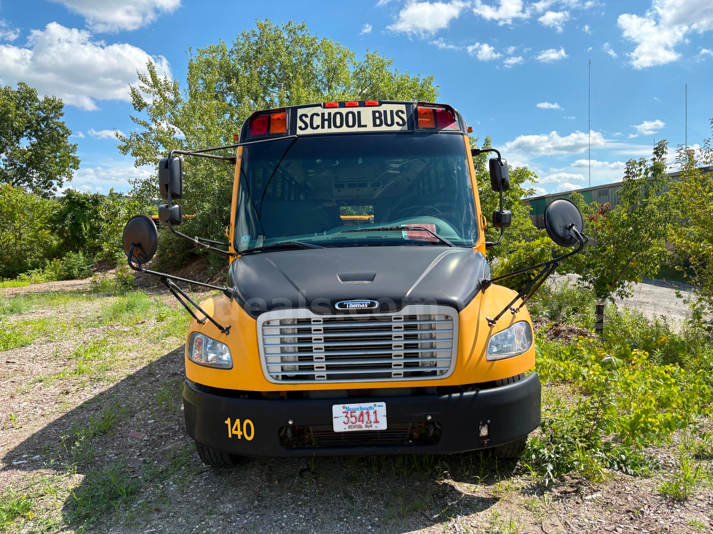 2015 Freightliner B2 School Bus Chassis w/ Wheel Chair Lift Freightliner B2 Bus Chassis Government Surplus Auction - Photo #3
