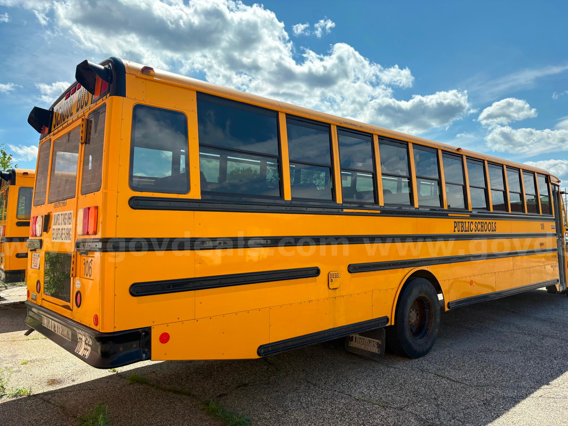 2015 Freightliner B2 School Bus Freightliner  Government Surplus Auction - Photo #6
