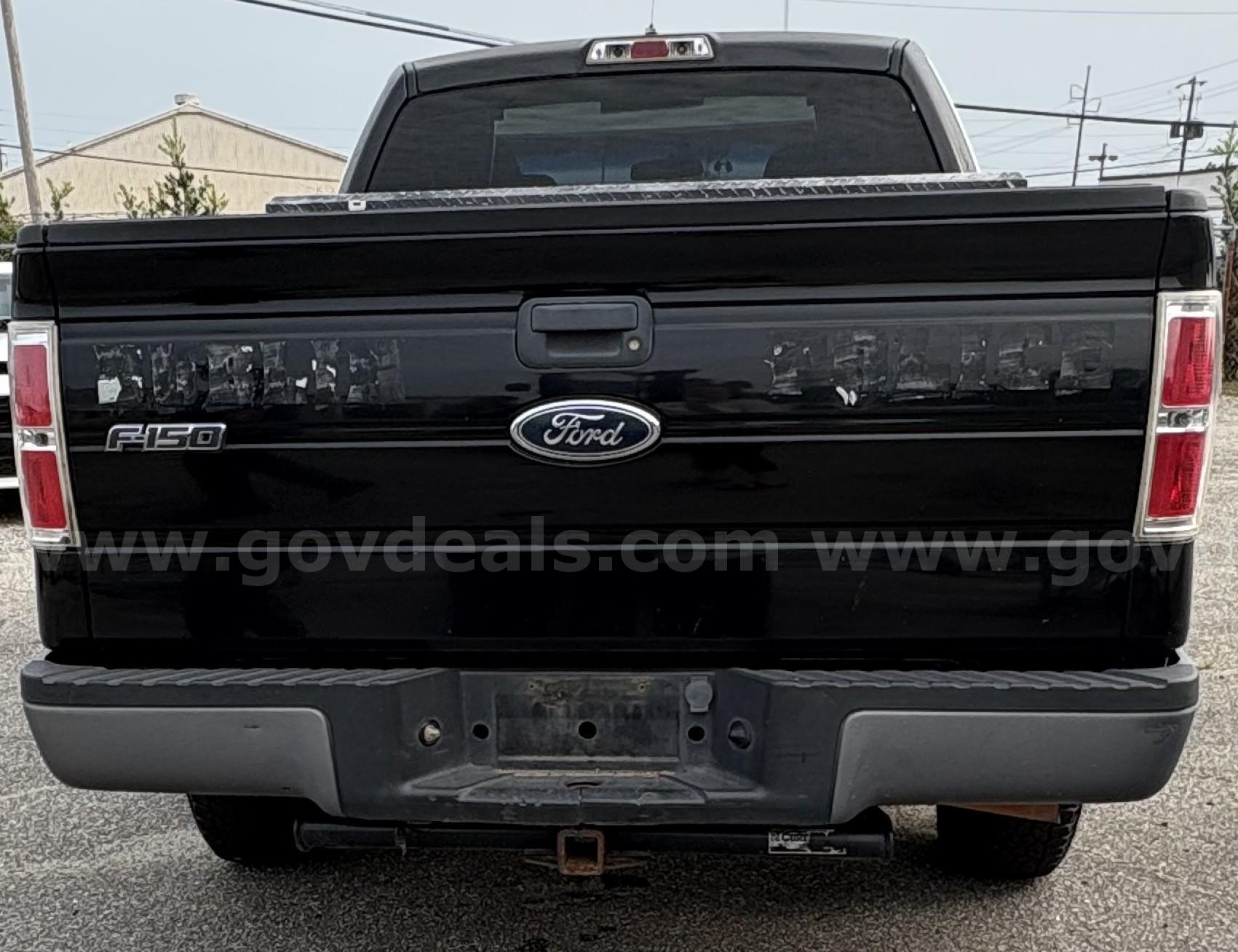 2010 Ford F-150 Extended Cab Police Pickup Truck Ford F-150 Government Surplus Auction - Photo #4