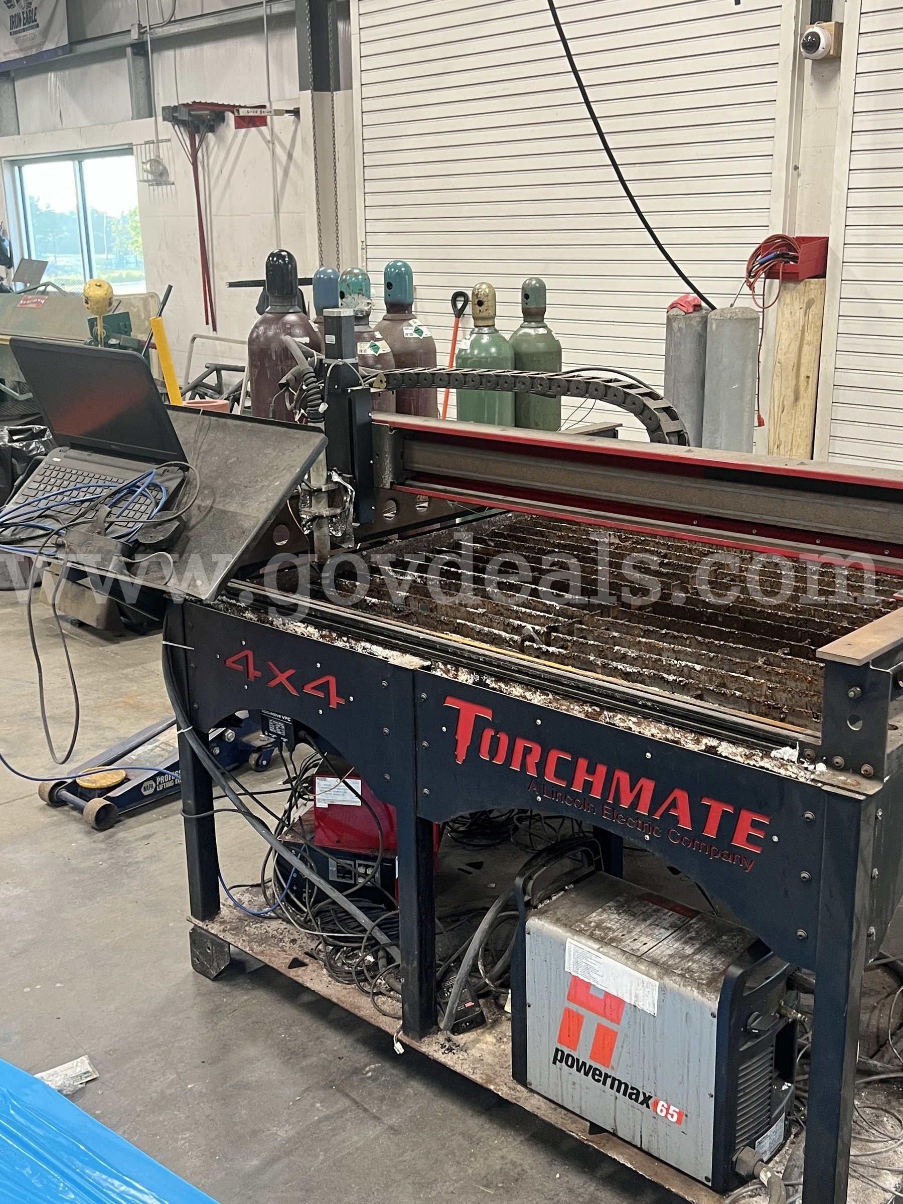 Used Plasma cutting table-needs repair   Government Surplus Auction - Photo #2