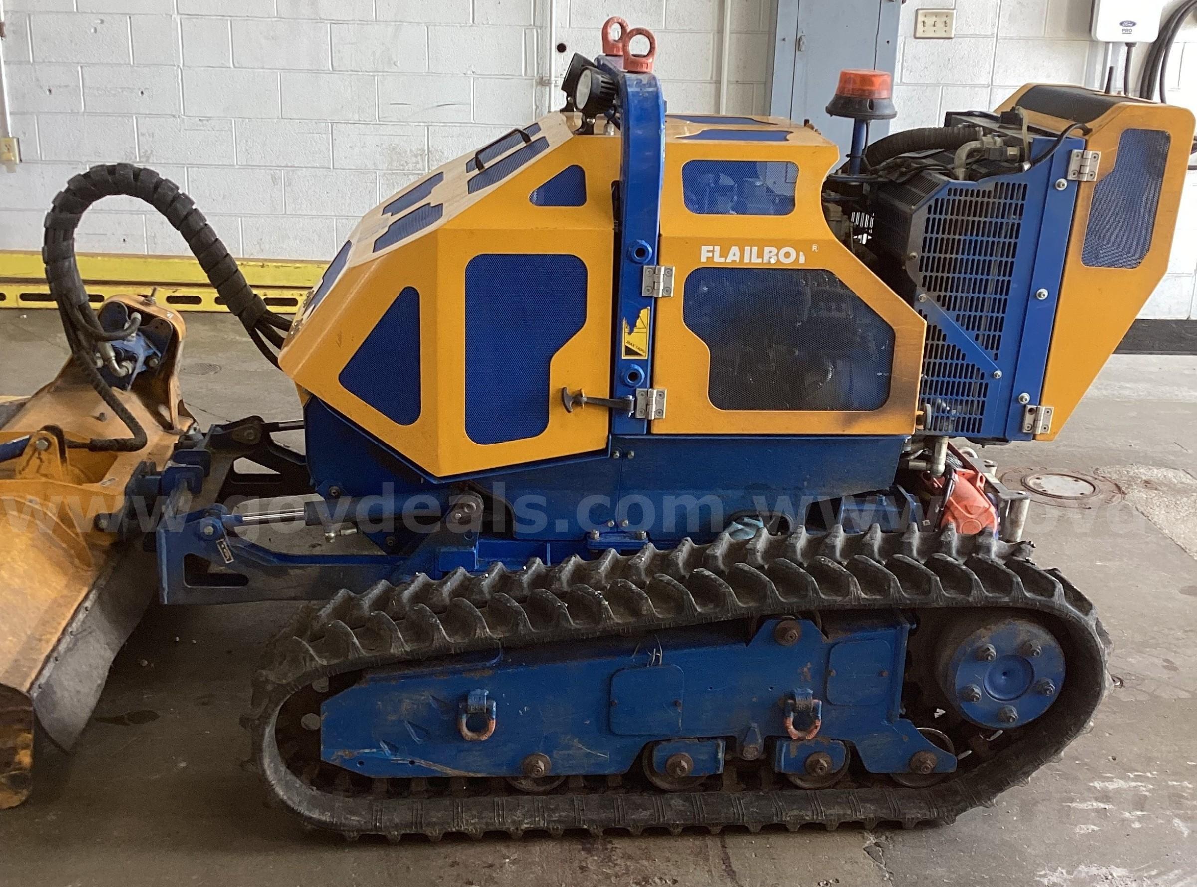 2107 BOMFORD FLAILBOT SLOPE MOWING MACHINE