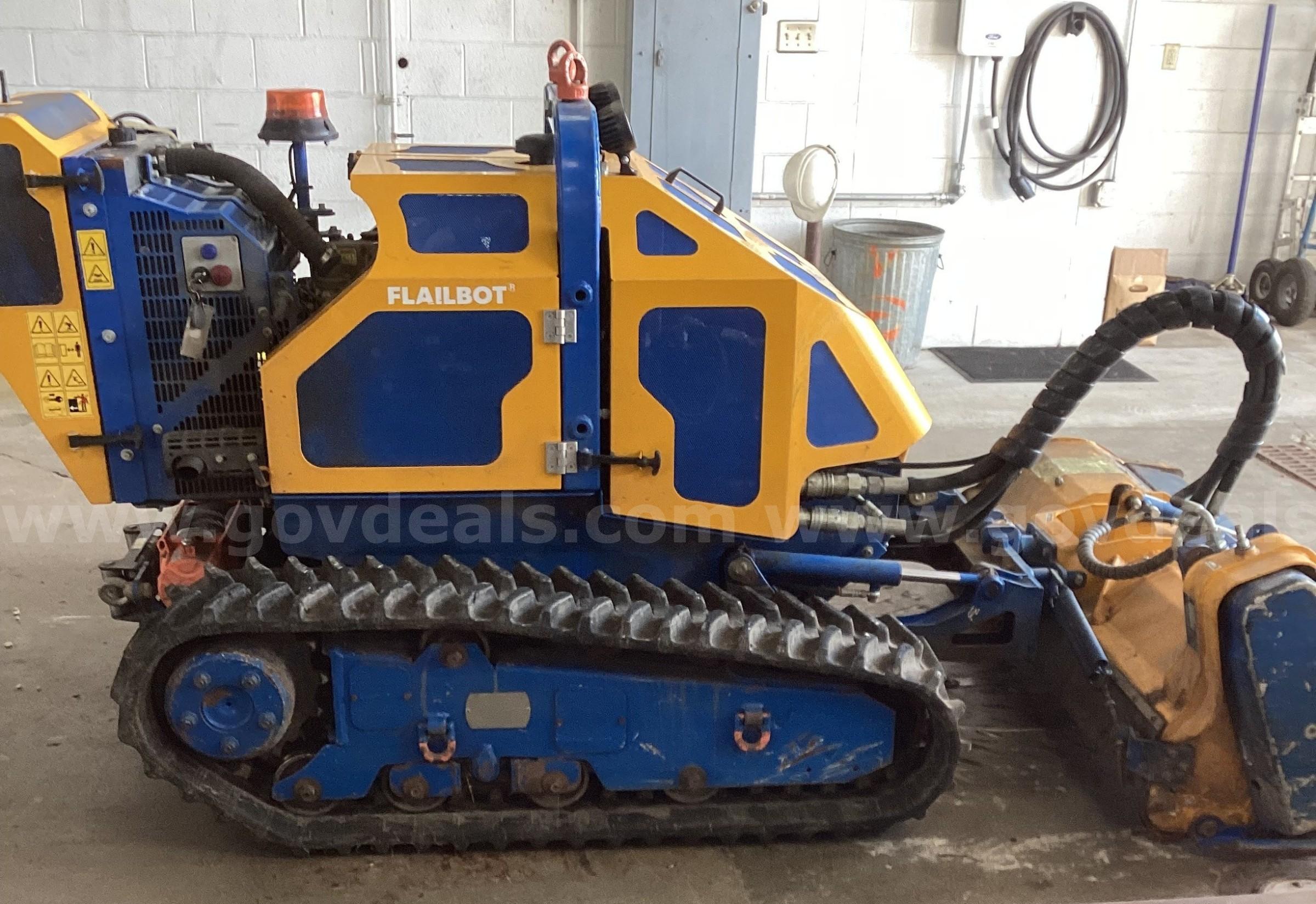 2107 BOMFORD FLAILBOT SLOPE MOWING MACHINE BOMFORT 2107 Government Surplus Auction - Photo #2