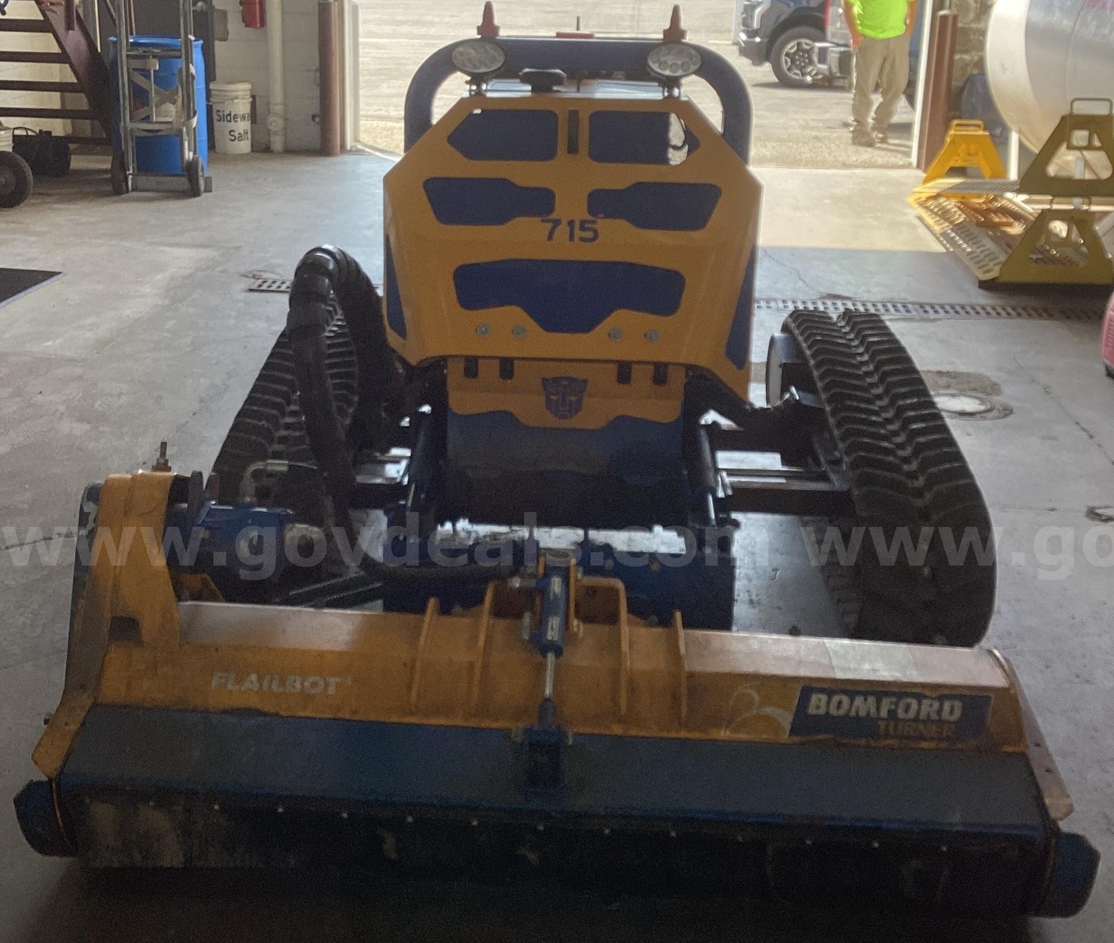 2107 BOMFORD FLAILBOT SLOPE MOWING MACHINE BOMFORT 2107 Government Surplus Auction - Photo #5