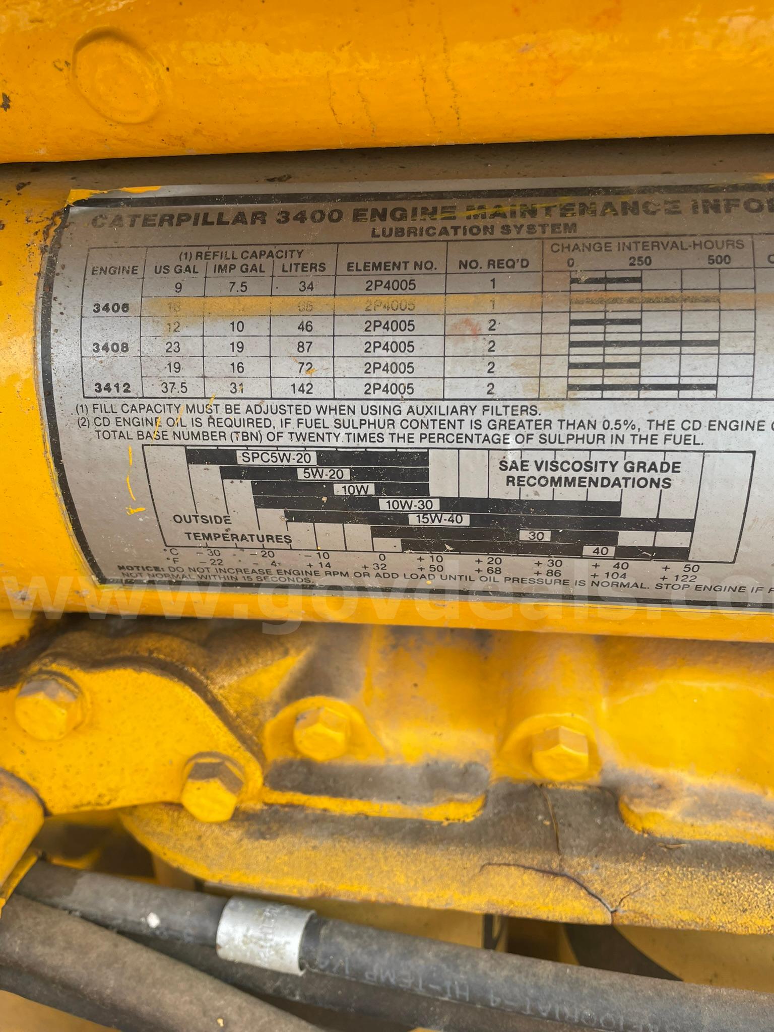 Caterpillar 600 KVA Diesel Standby GenSet with 3412 Engine Caterpillar 600 Government Surplus Auction - Photo #6