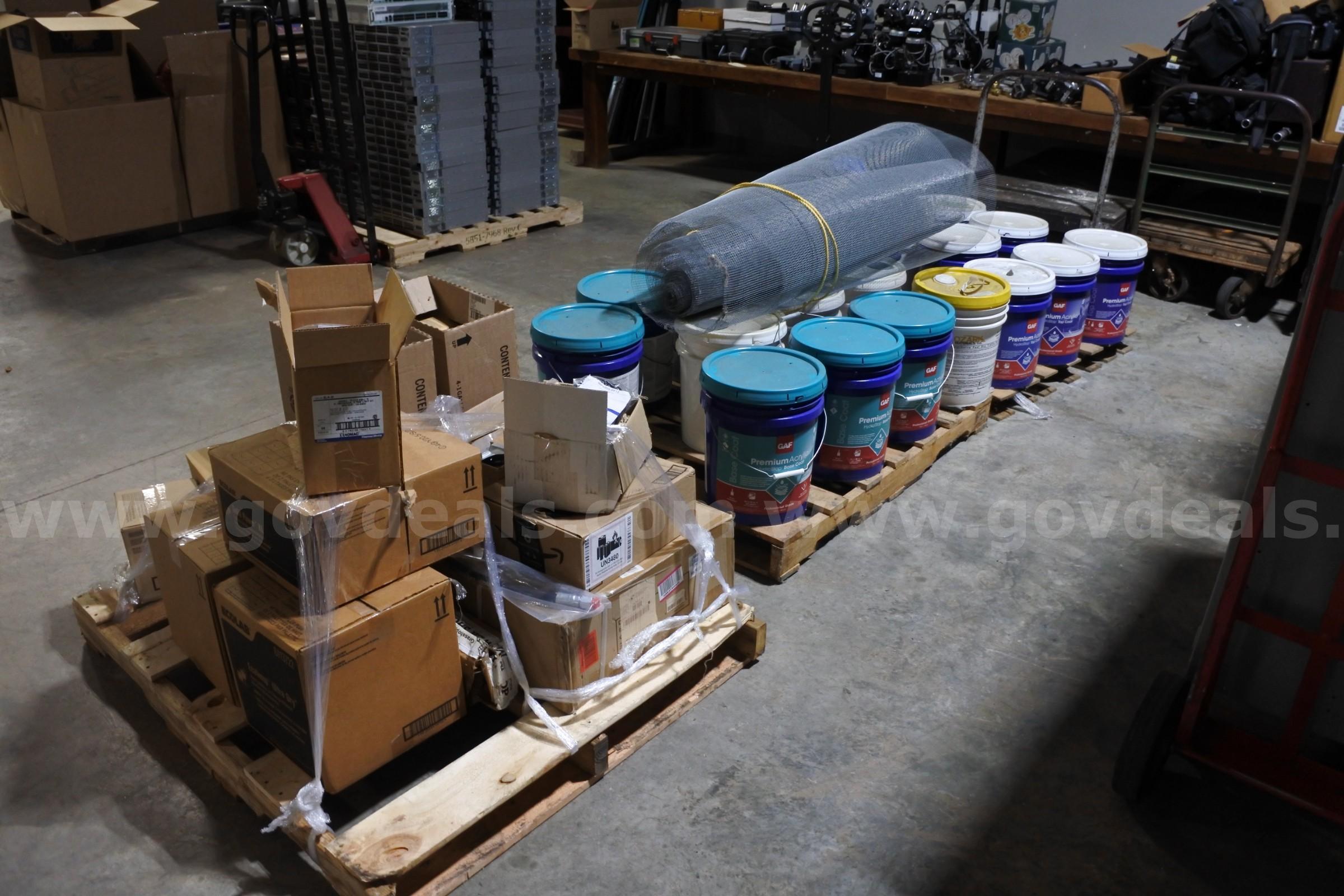 SUPPLIES, LOT OF CONSTRUCTION   Government Surplus Auction - Primary Photo
