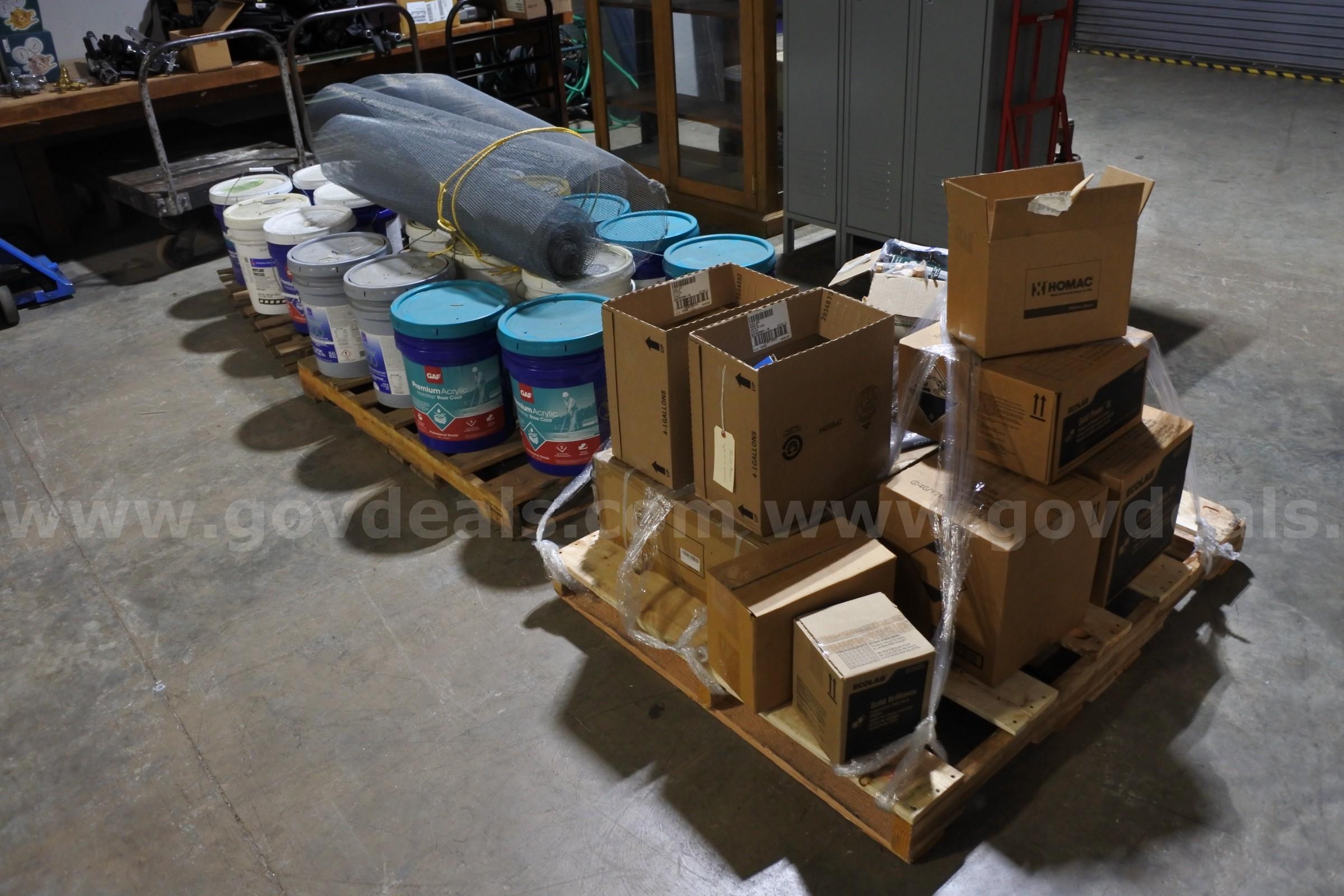 SUPPLIES, LOT OF CONSTRUCTION   Government Surplus Auction - Photo #2