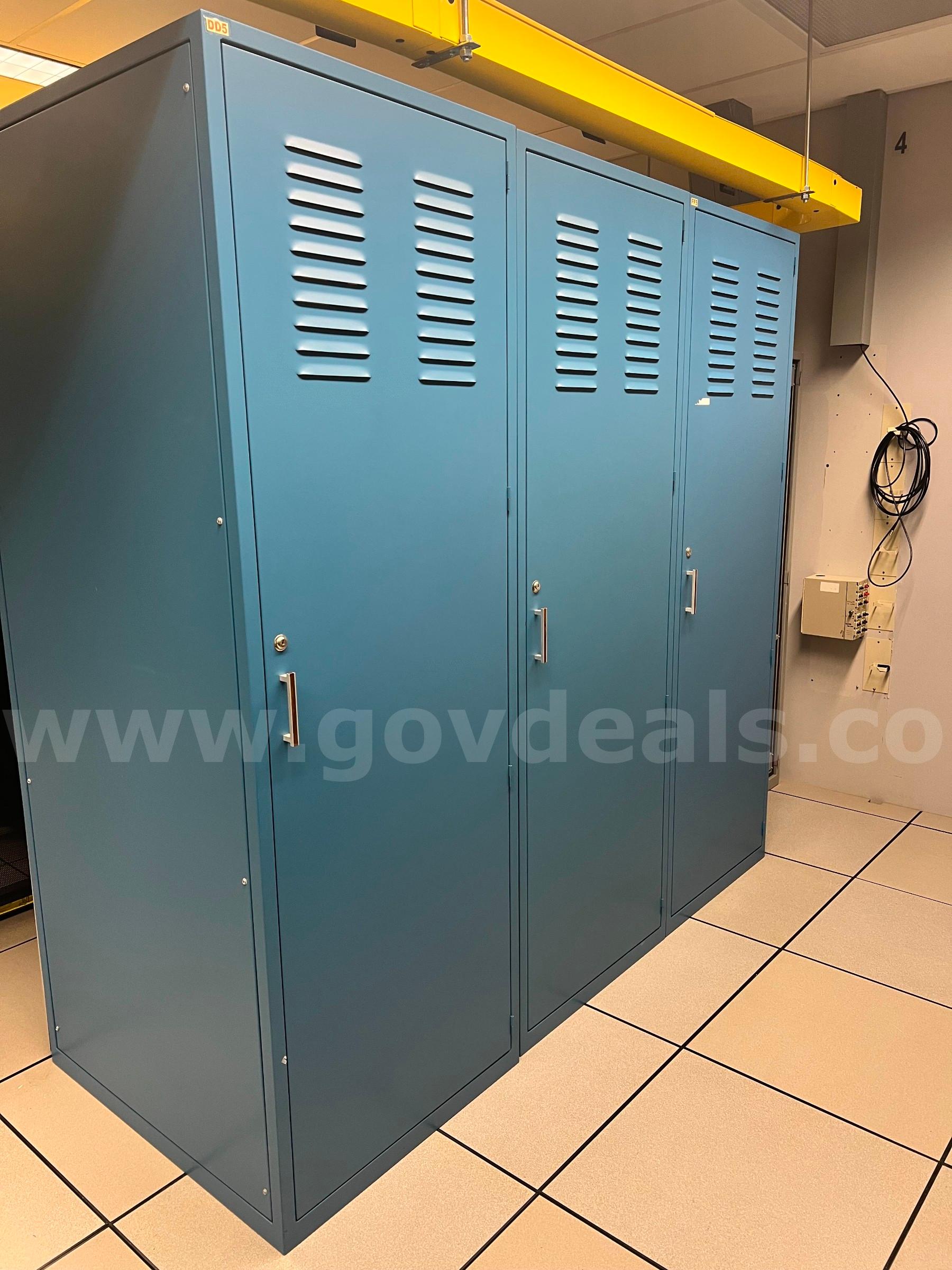 Bank of three Server Cabinets   Government Surplus Auction - Photo #2
