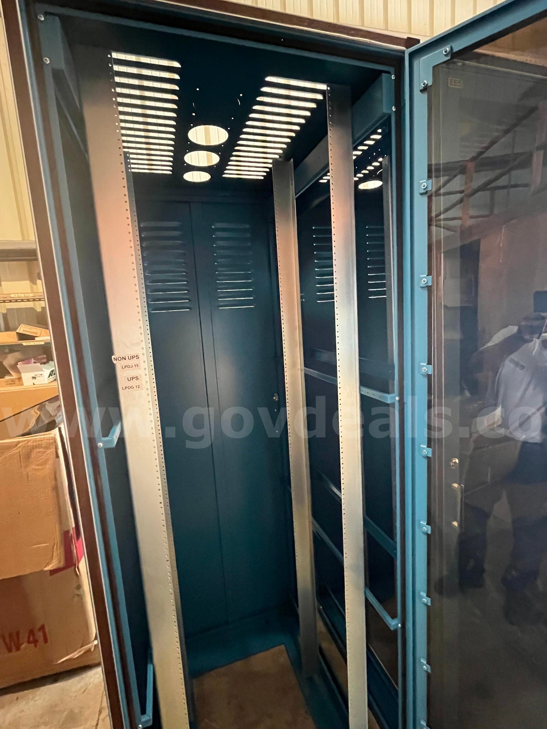 Bank of three Server Cabinets   Government Surplus Auction - Photo #3