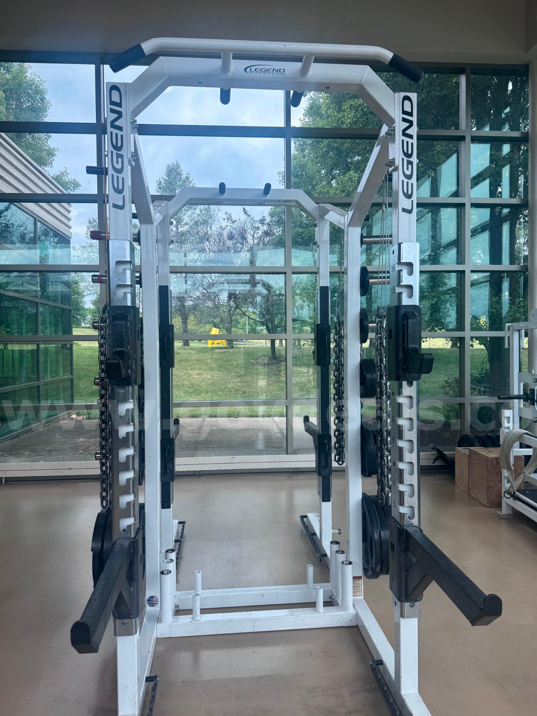 Legend Fitness Double Half Rack Legend  Government Surplus Auction - Photo #2